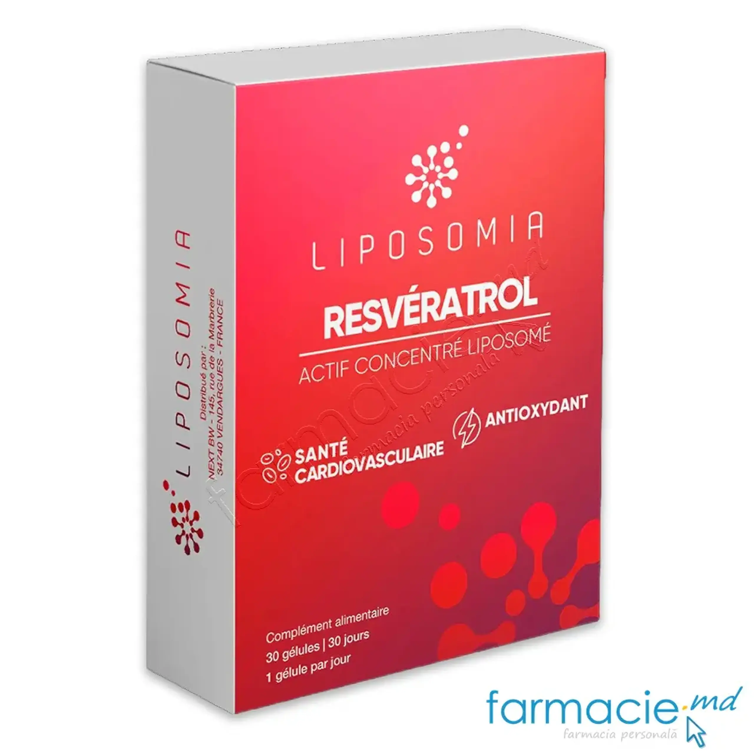 Resveratrol Lipozomal 150mg (antioxidant,cardio,mental) caps. N30 Pharma Nature