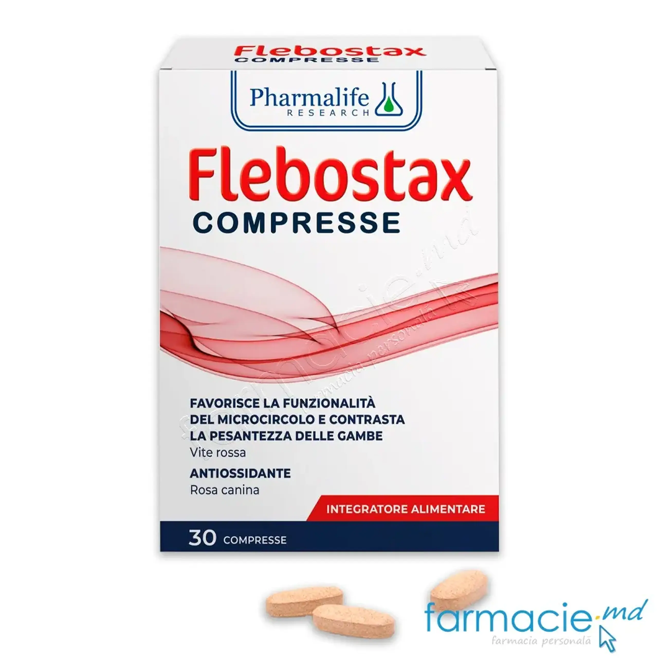 Flebostax (microcirculatie picioare) comp. N30 Pharmalife