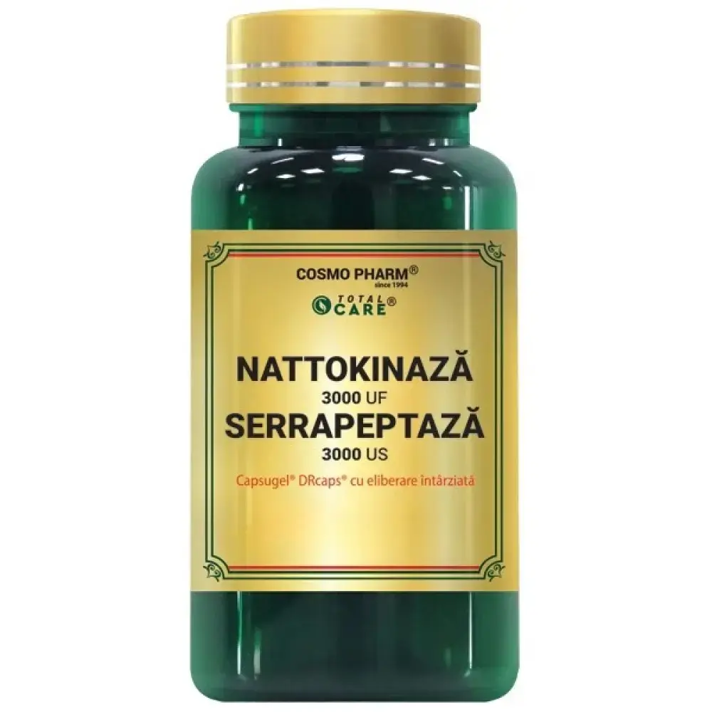 Nattokinaza Serrapeptaza caps. N30 Cosmo Pharm