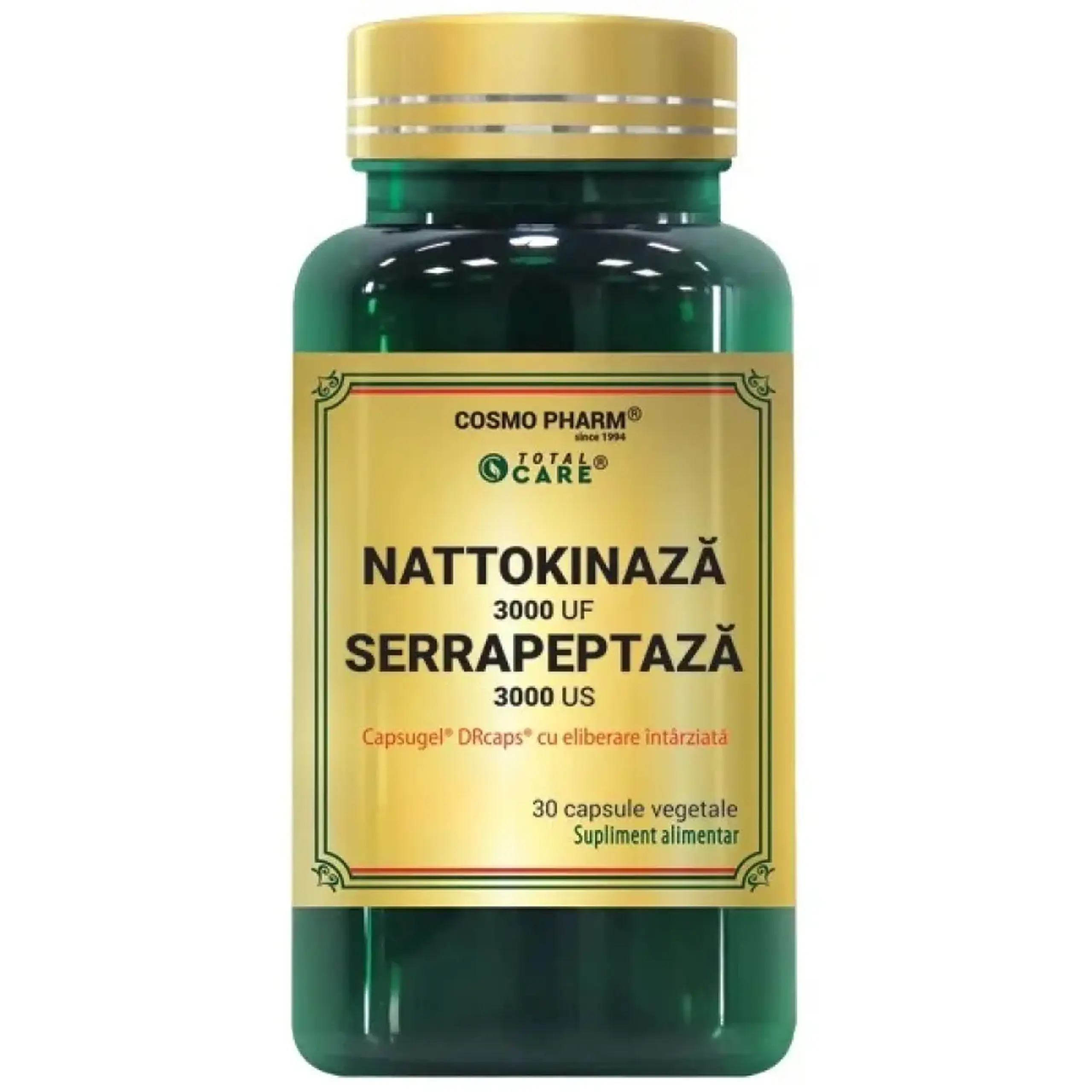 Nattokinaza Serrapeptaza caps. N30 Cosmo Pharm