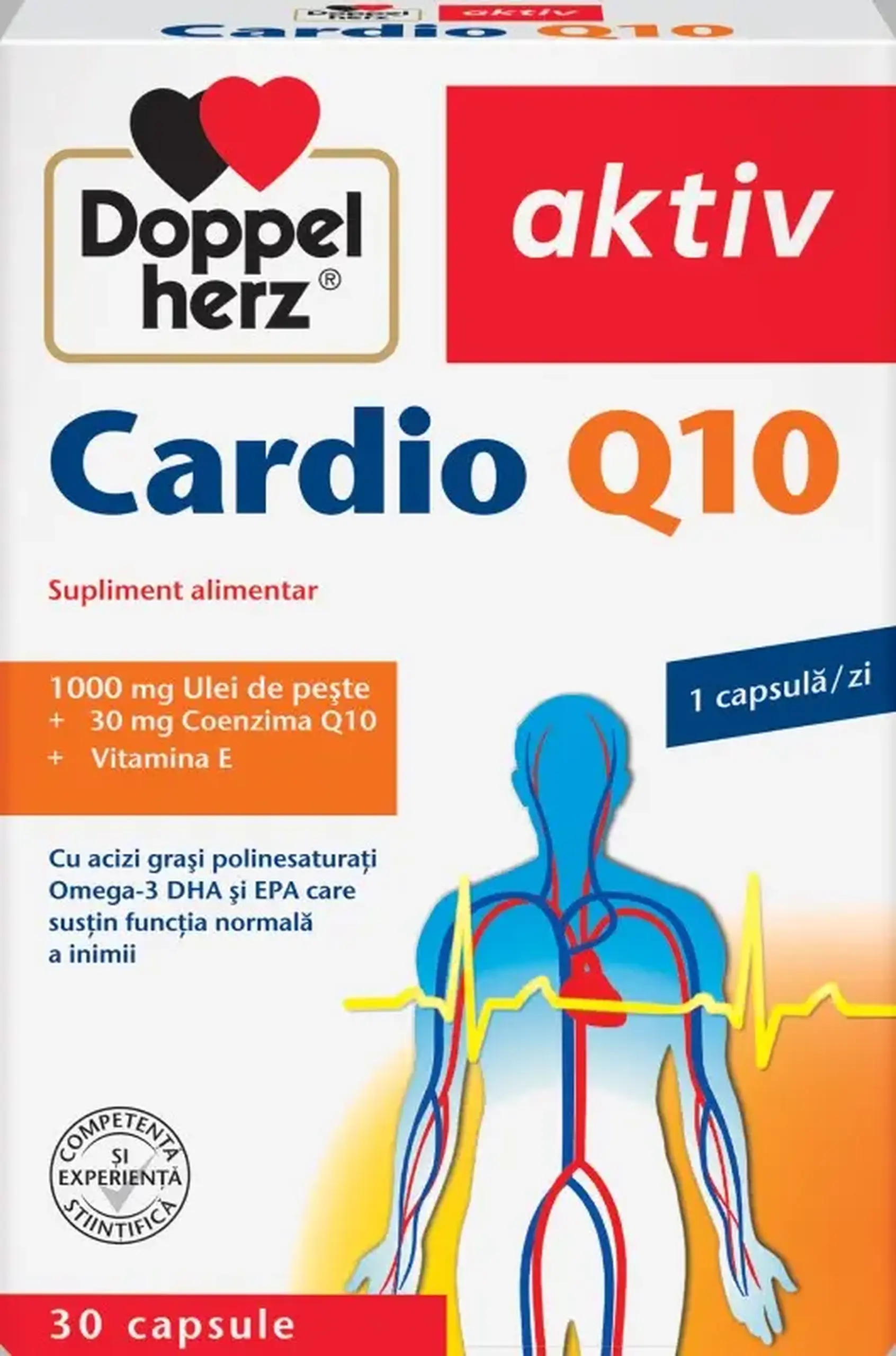 Cardio Q10 (Omega3+Coenzyma Q10) caps. N30 Doppelherz