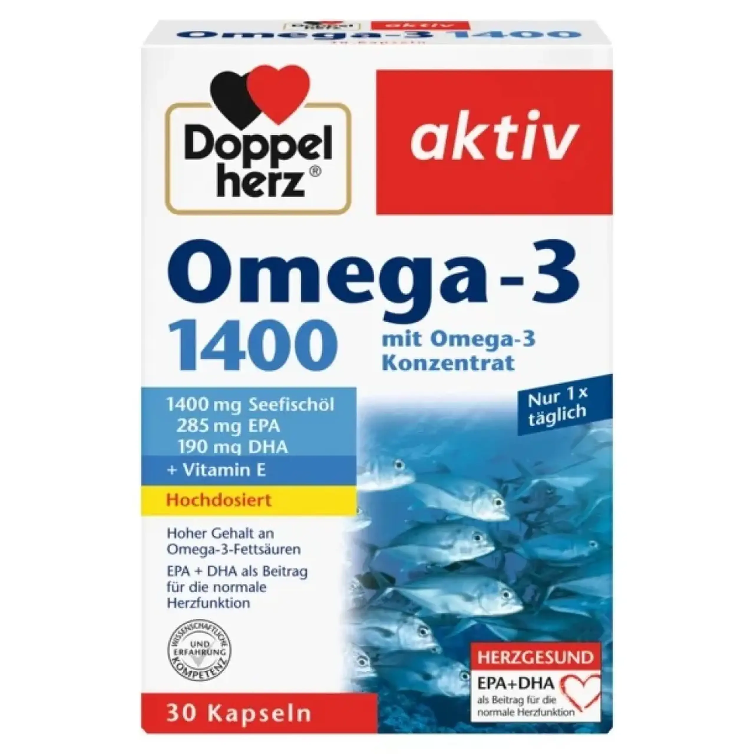 Omega 3 1400mg 35% caps. N30 (1 caps/zi) Doppelherz