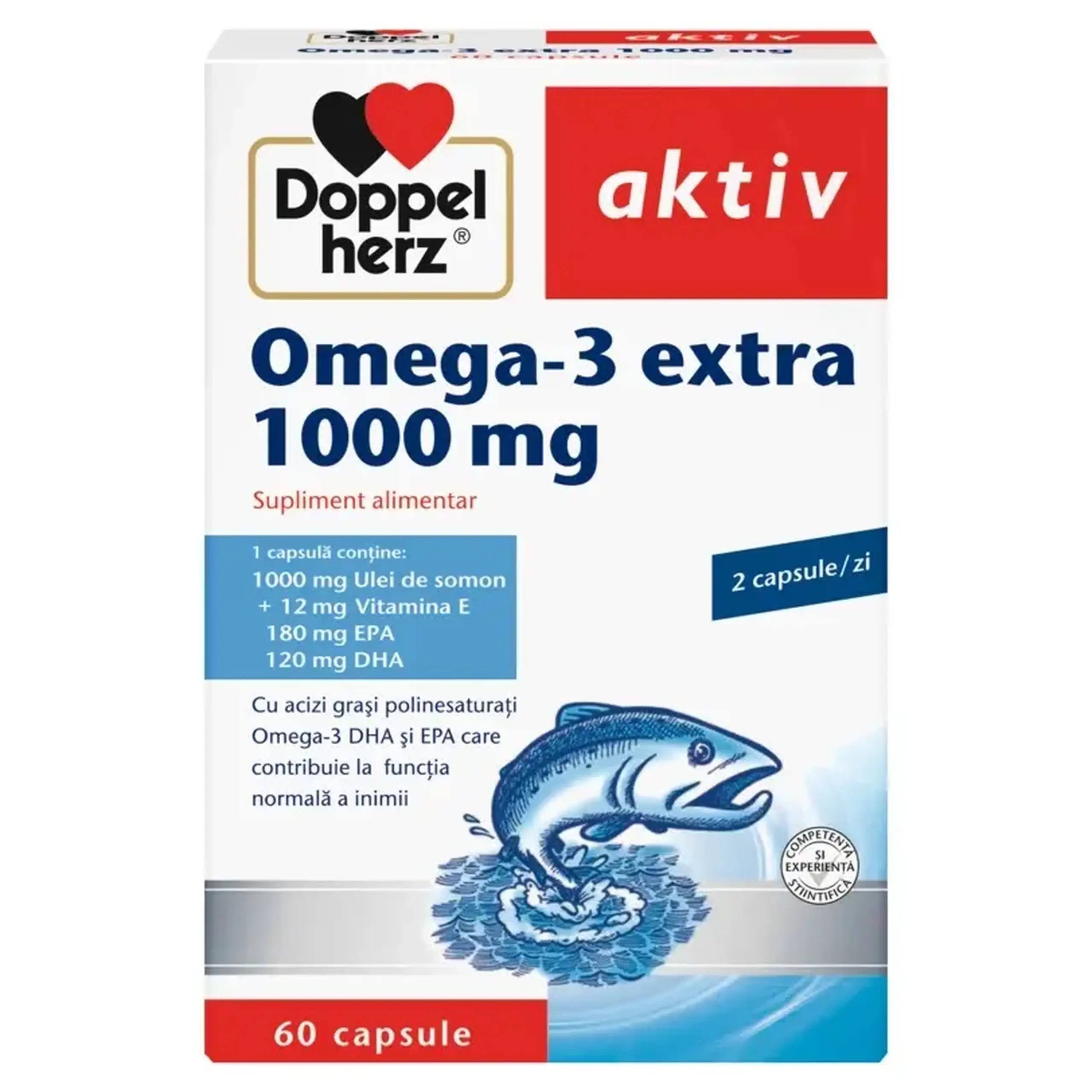 Omega 3 1000mg 30% caps. N60 (2/zi) Doppelherz