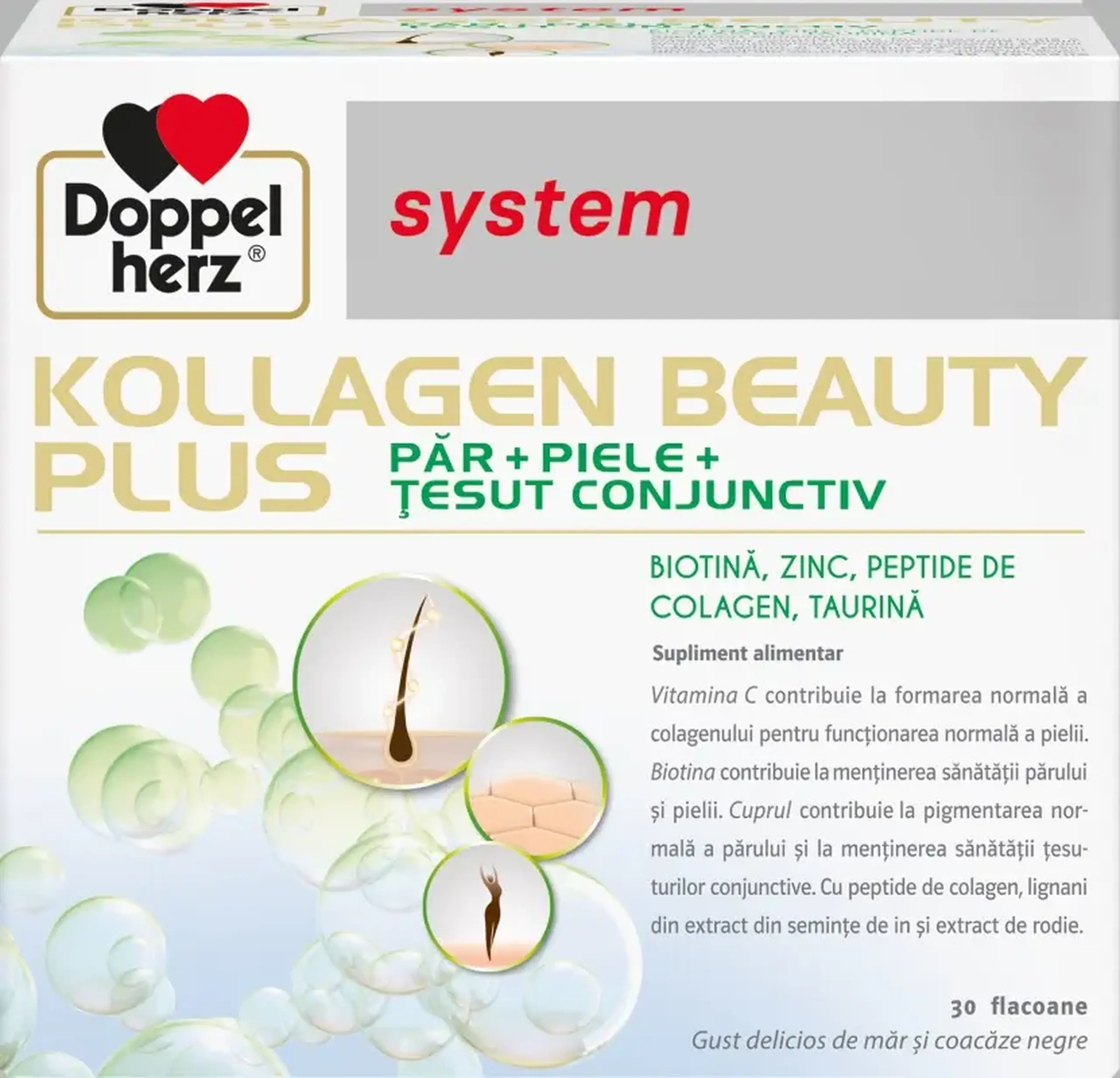 Colagen System Beauty Plus flacoane N30 Doppelherz