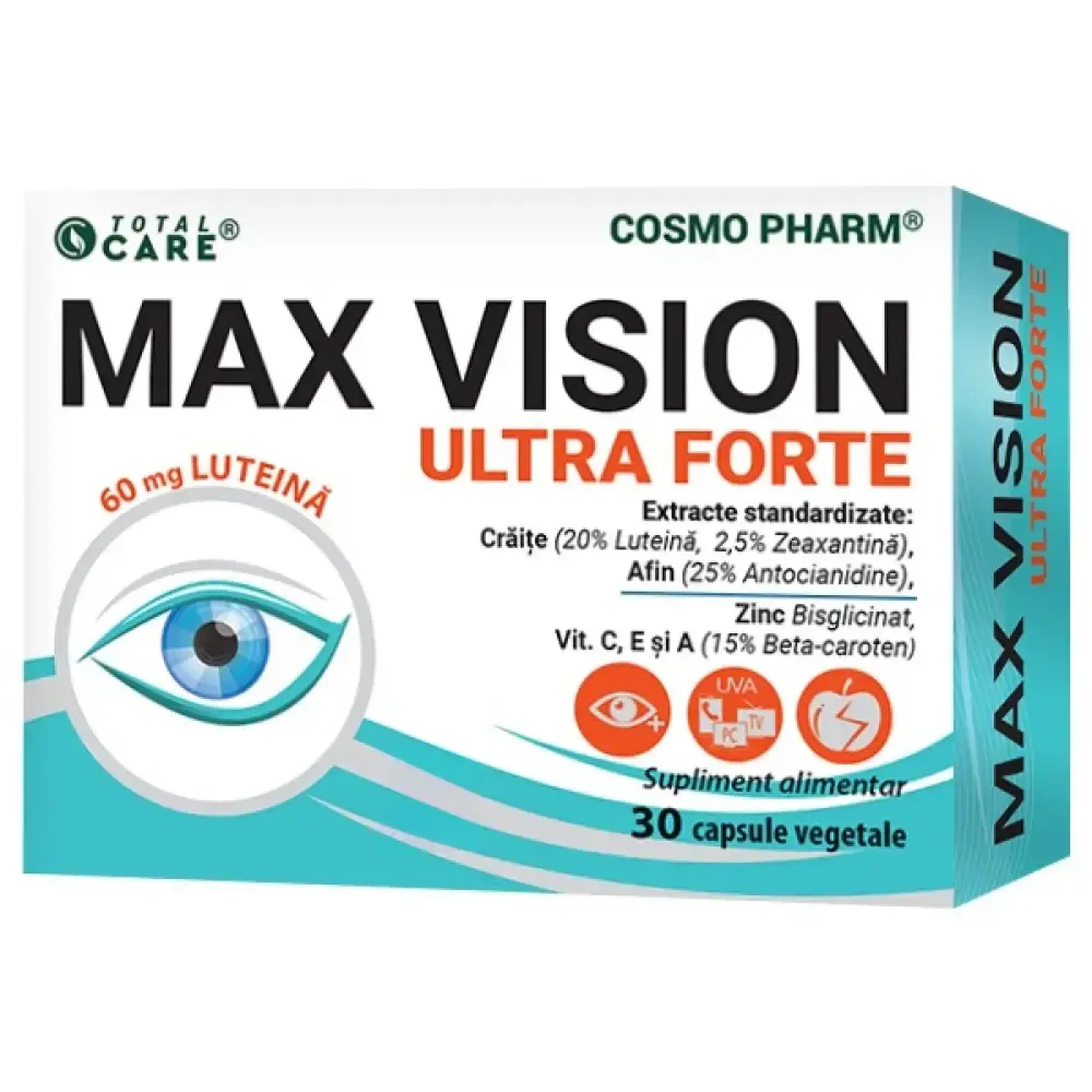 Max Vision Ultra Forte Vedere caps. N30 Cosmo Pharm