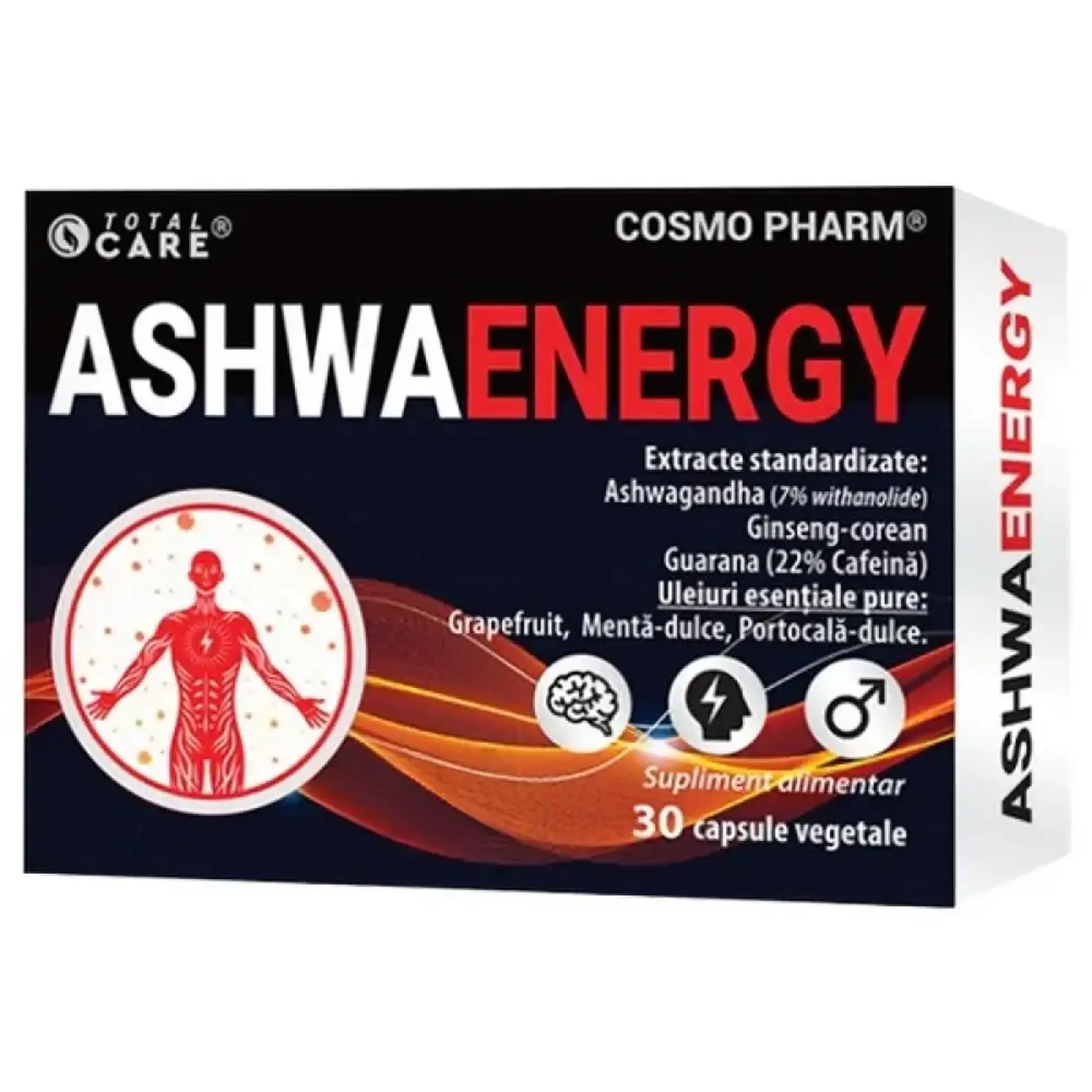 AshwaEnergy Energie si Adaptare caps. N30 Cosmo Pharm