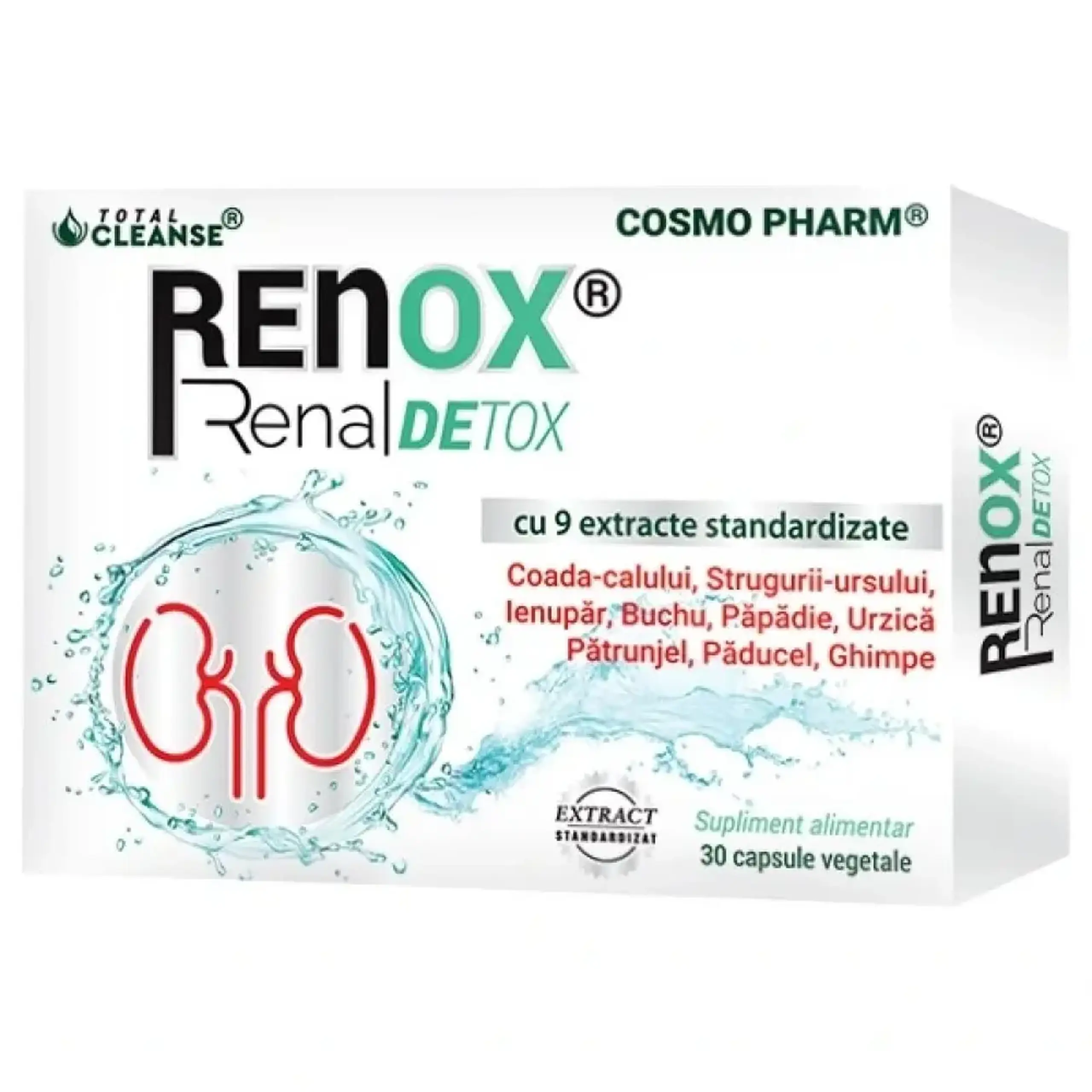 Renox Renal Detox (Tonic Renal) caps. N30 Cosmo Pharm
