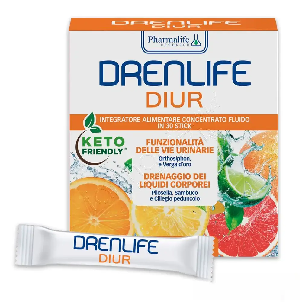 Drenlife Diur stick N30 (diuretic,drenajul fluidelor) Pharmalife