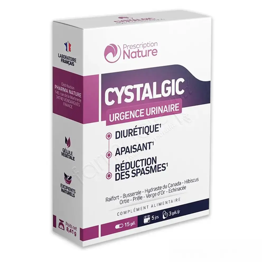 Cistalgic (rinichi,vezica,spasmolitic,diuretic) caps.N15 Pharma Nature