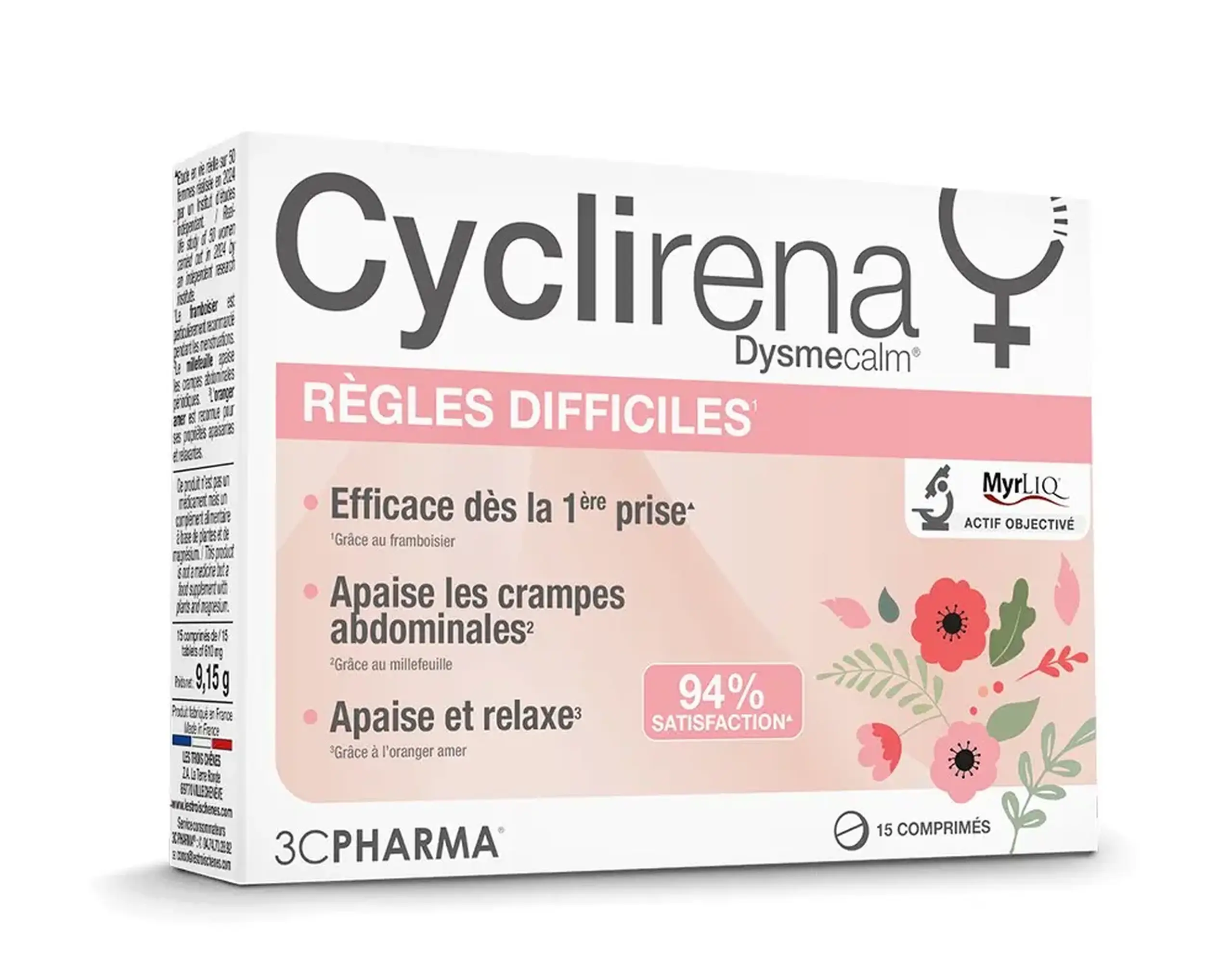 Dysmecalm tab. N15 (calmeaza dismenorea) 3Chenes