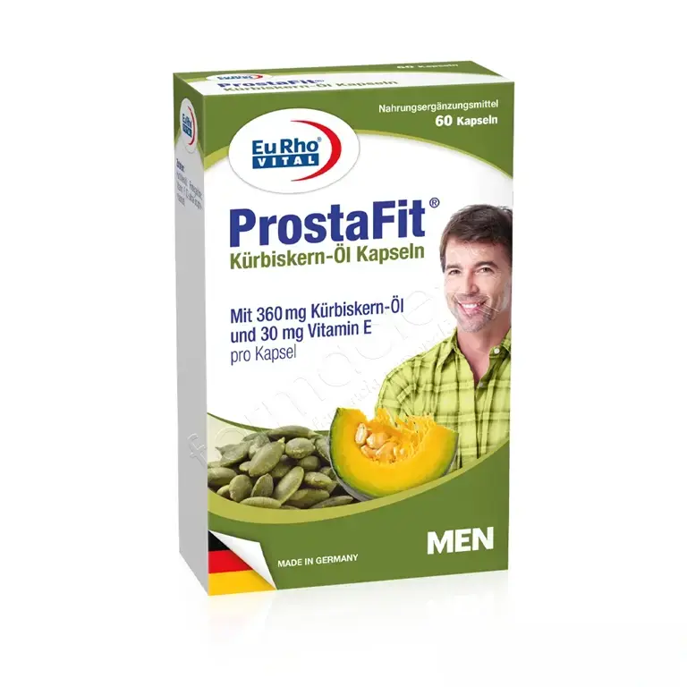 ProstaFit Ulei seminte Dovleac 360mg+Vitamina E 30mg caps. N60 EuRho Vital