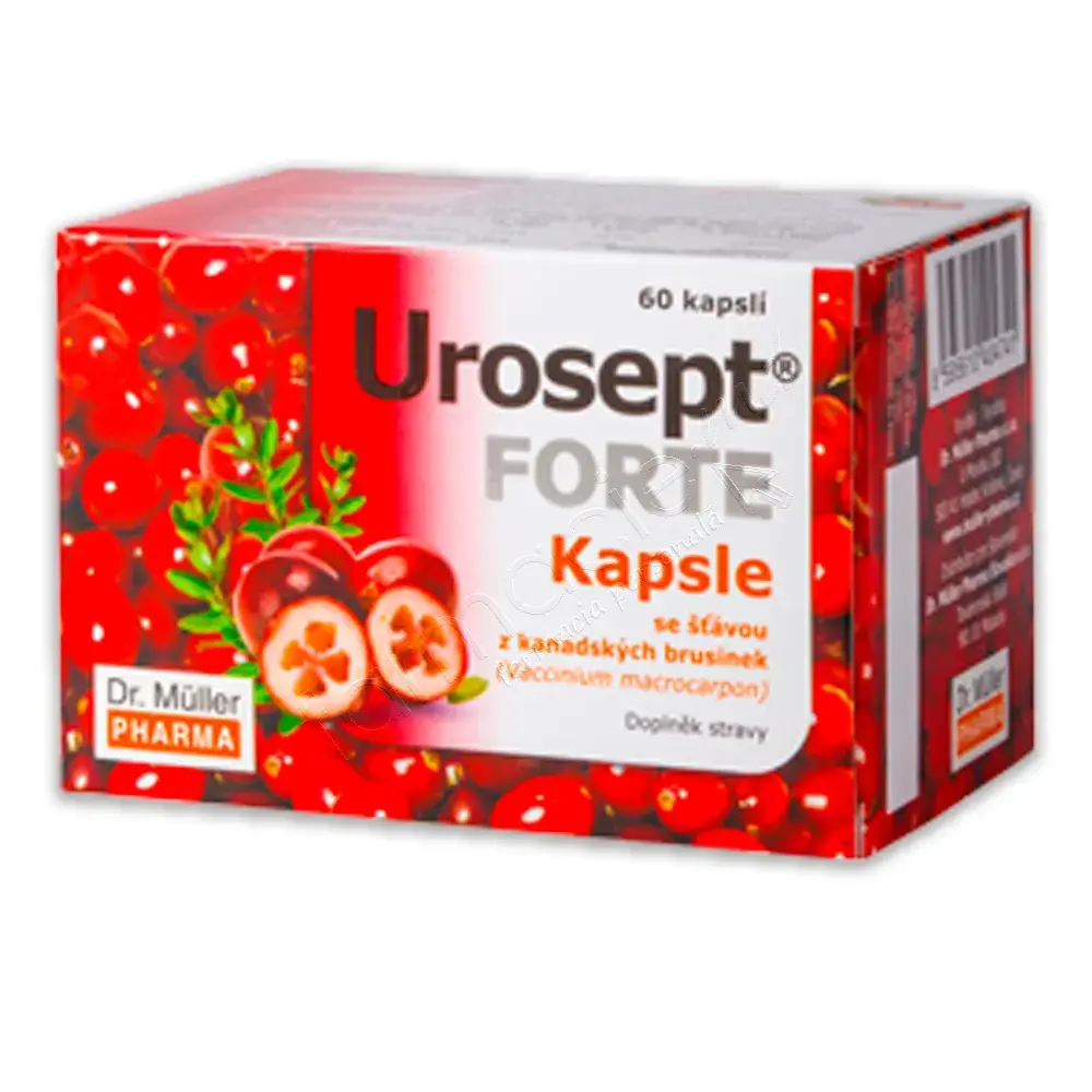 Urosept Forte merisoare adulti,copii 12+ caps. N60 Dr. Muller PHARMA