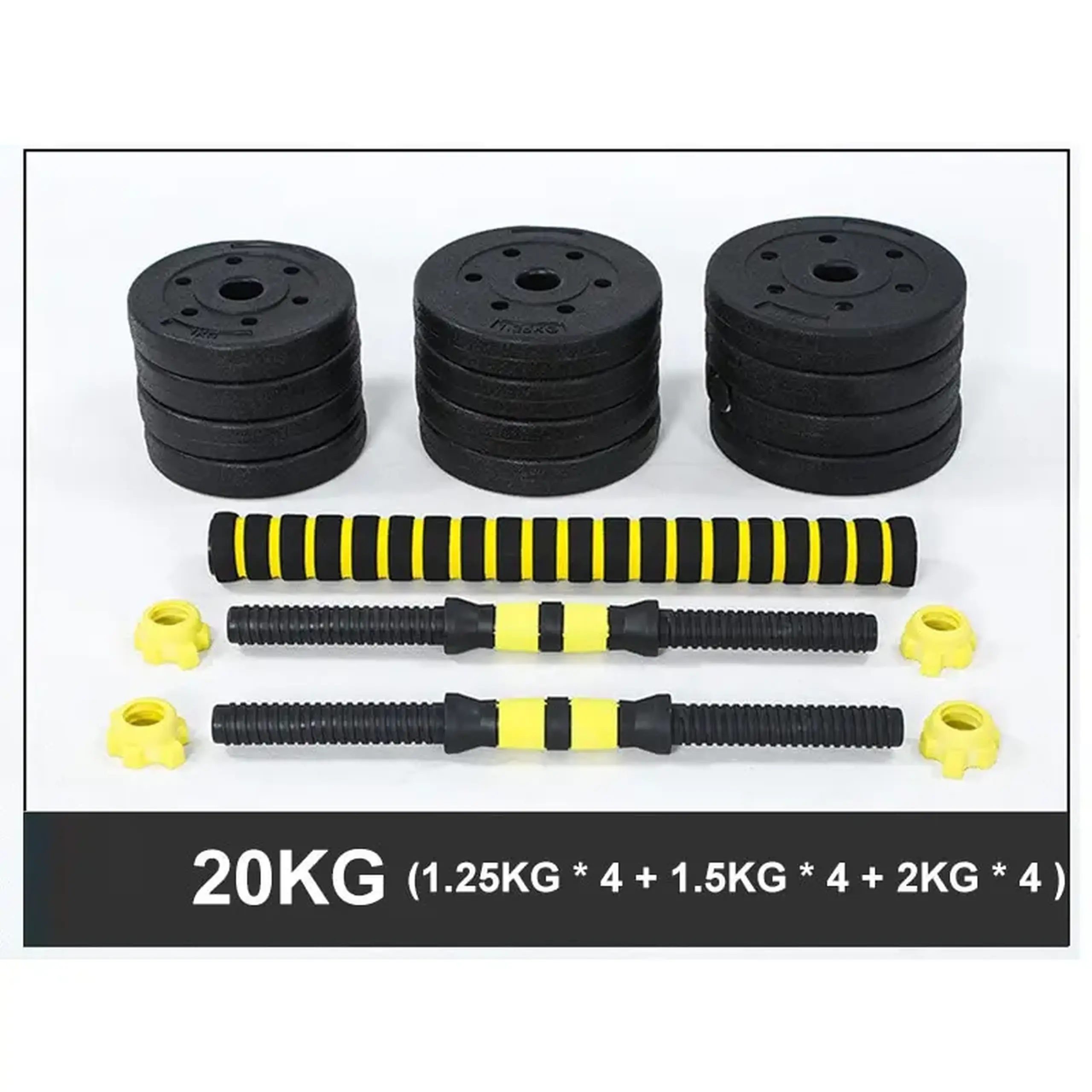 Set gantere reglabile FitTronic 30 kg FG30