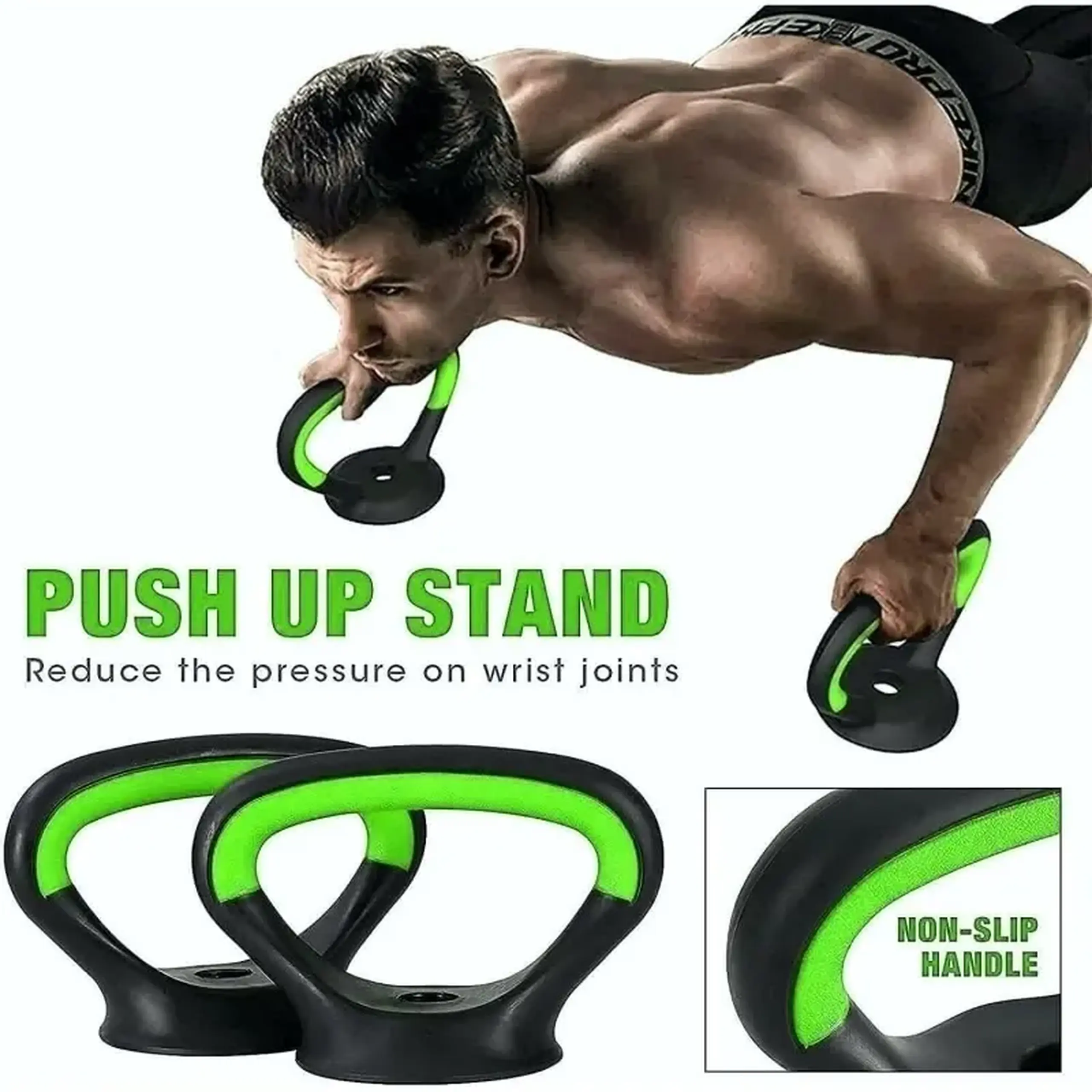 Set gantere reglabile kettlebell FitTronic 30 kg, 2x15 kg, prindere antiderapanta, negru