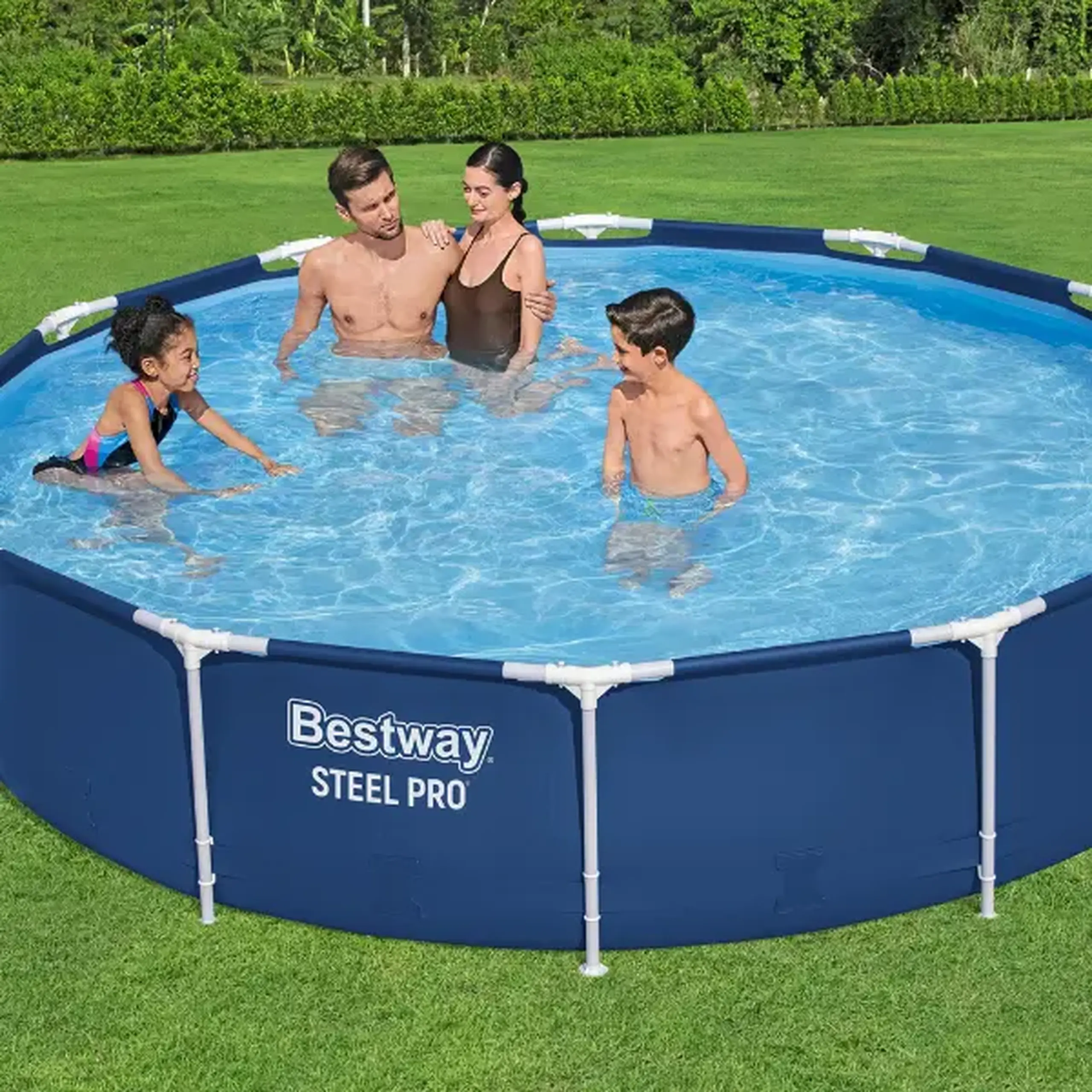 Bestway Piscină STEEL PRO 366х76 cm, 6473L, cadru metalic