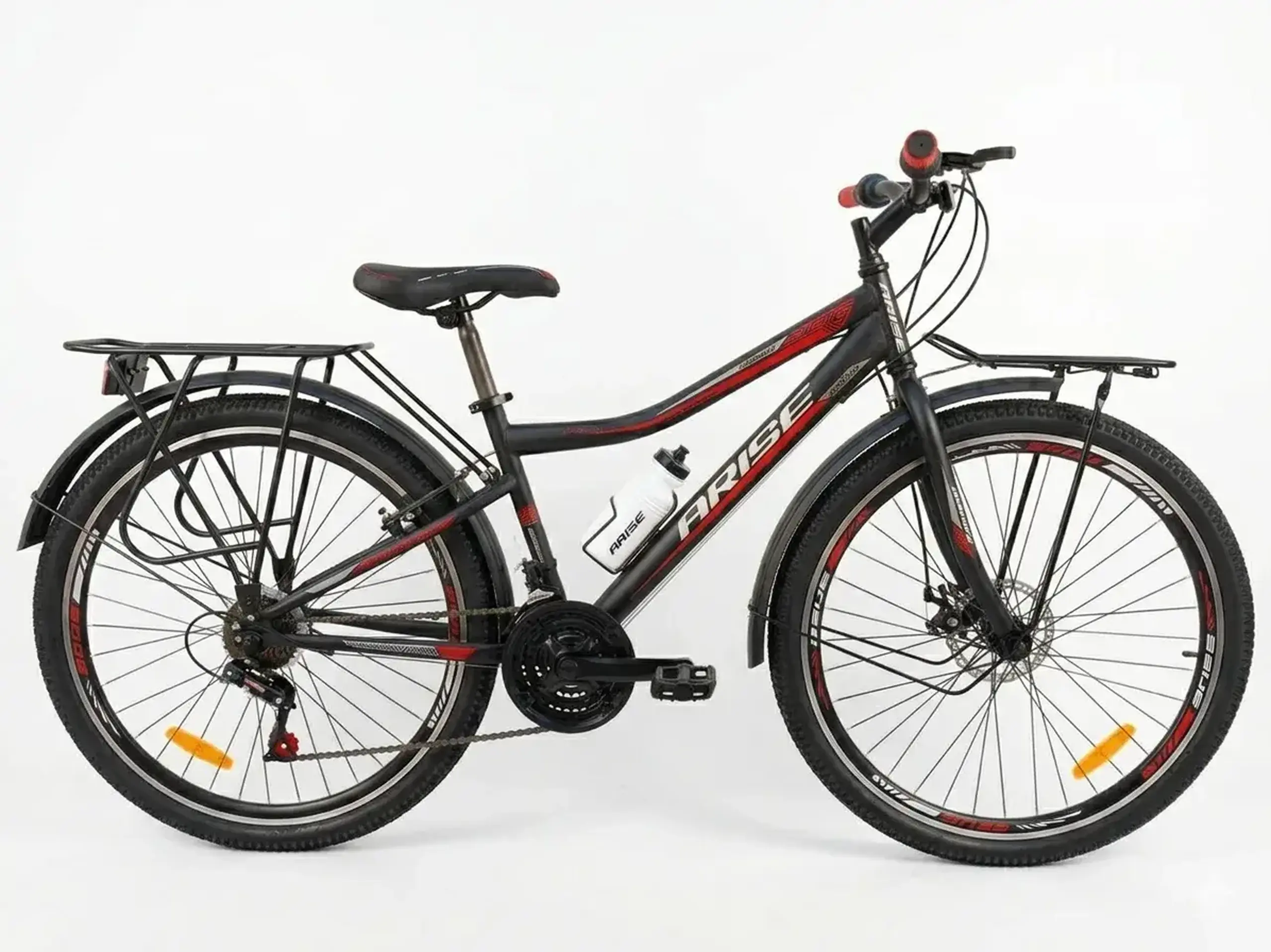 Arise MTB 22,24,26 negru/ rosu