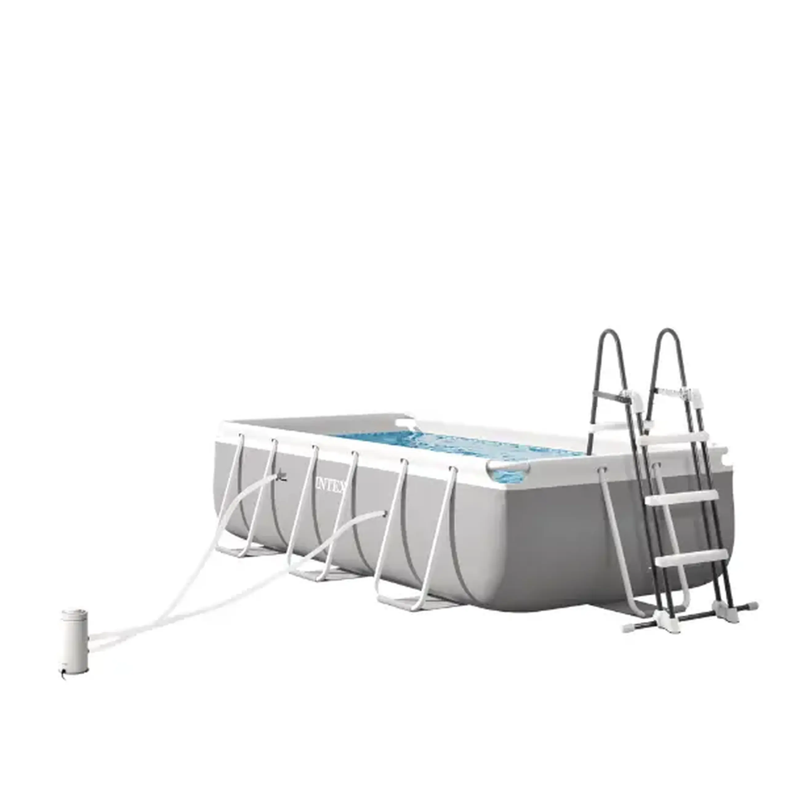 INTEX Piscină PRISM FRAME RECTANGULAR 300x175x80cm, 3539L, cadru metalic, cu pompă de filtrare