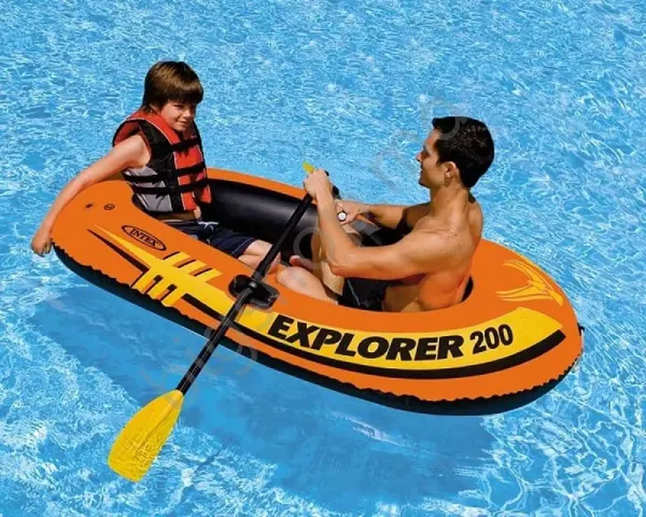 INTEX Barcă gonflabilă “Explorer 200”, 185x94x41 cm, până la 95kg, 6+
