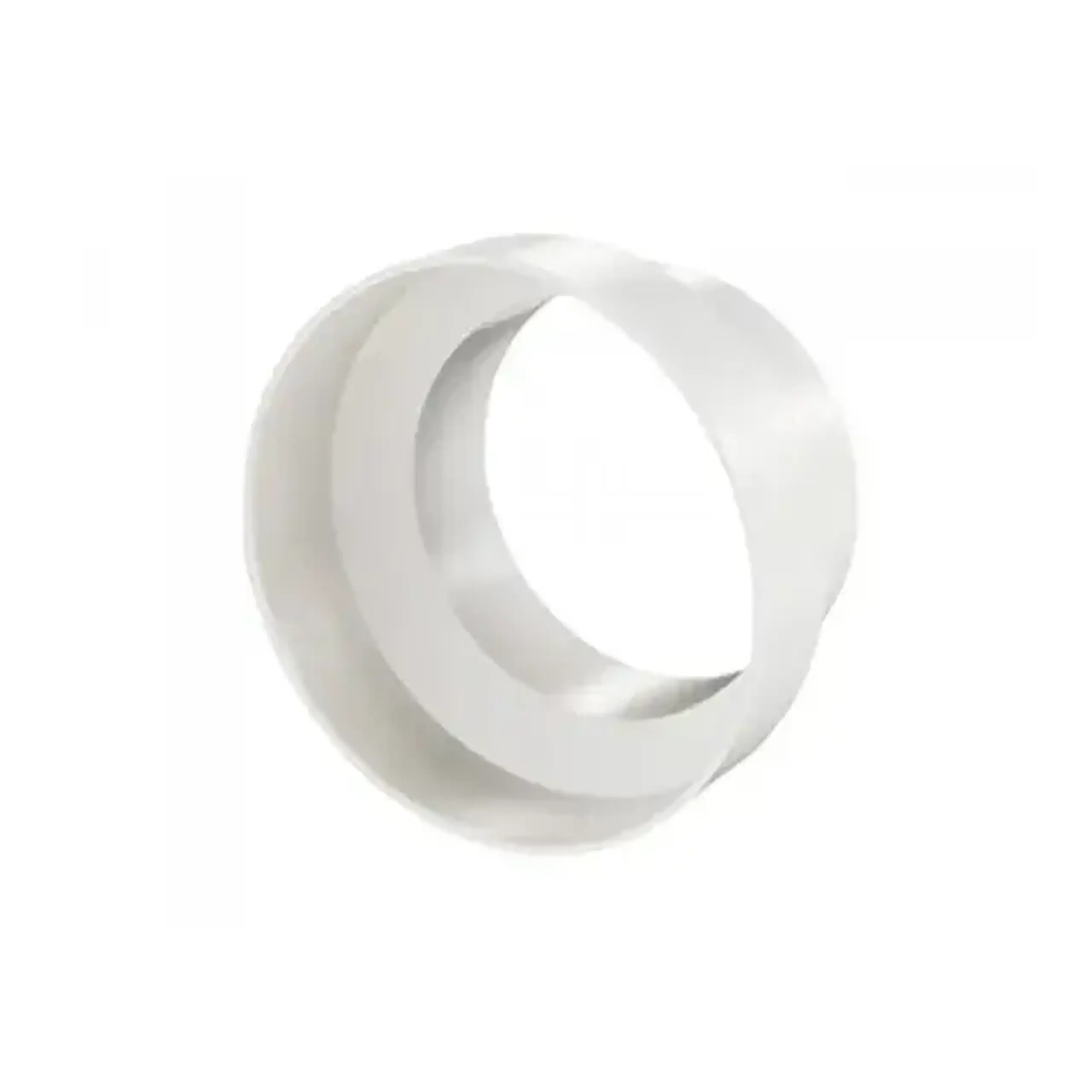 Conector de aeroduct Vents 26 20 x 128 mm plastic alb - Model 413