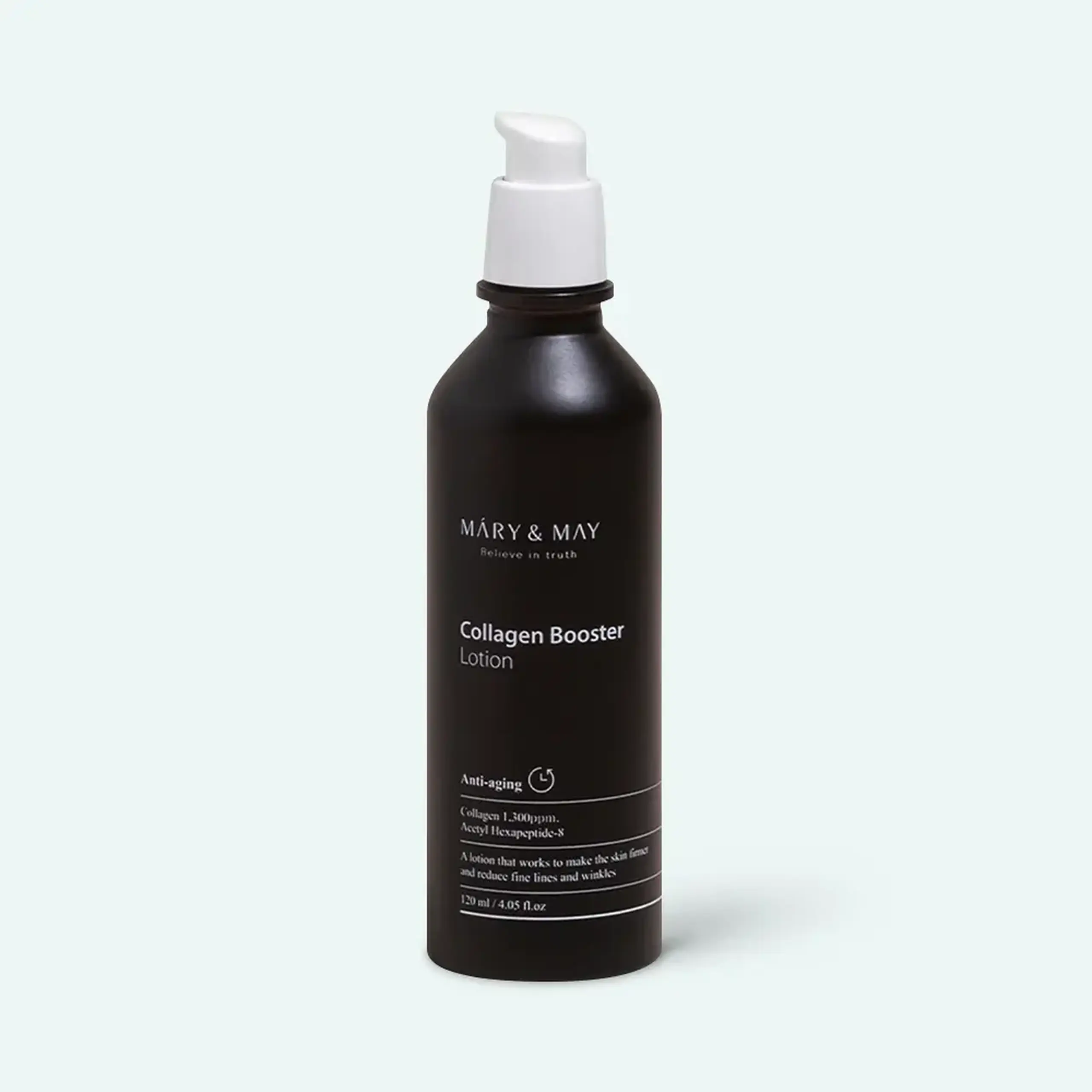 Loțiune hidratantă antirid cu colagen și peptide Mary &amp; May Collagen Booster Lotion 120ml