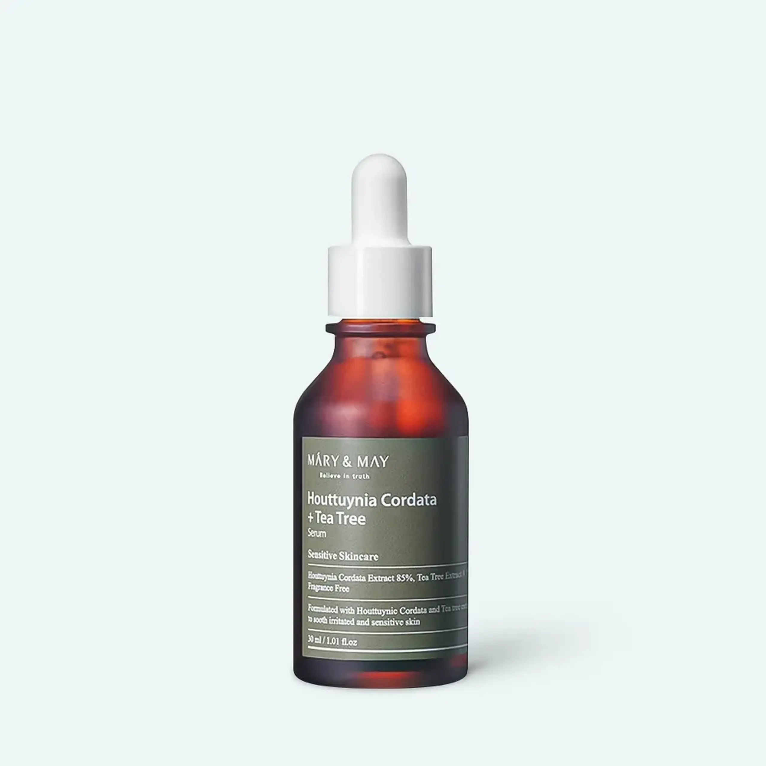 Ser calmant pentru tenul problematic MARY &amp; MAY Houttuynia Cordata + Tea Tree Serum 30 ml