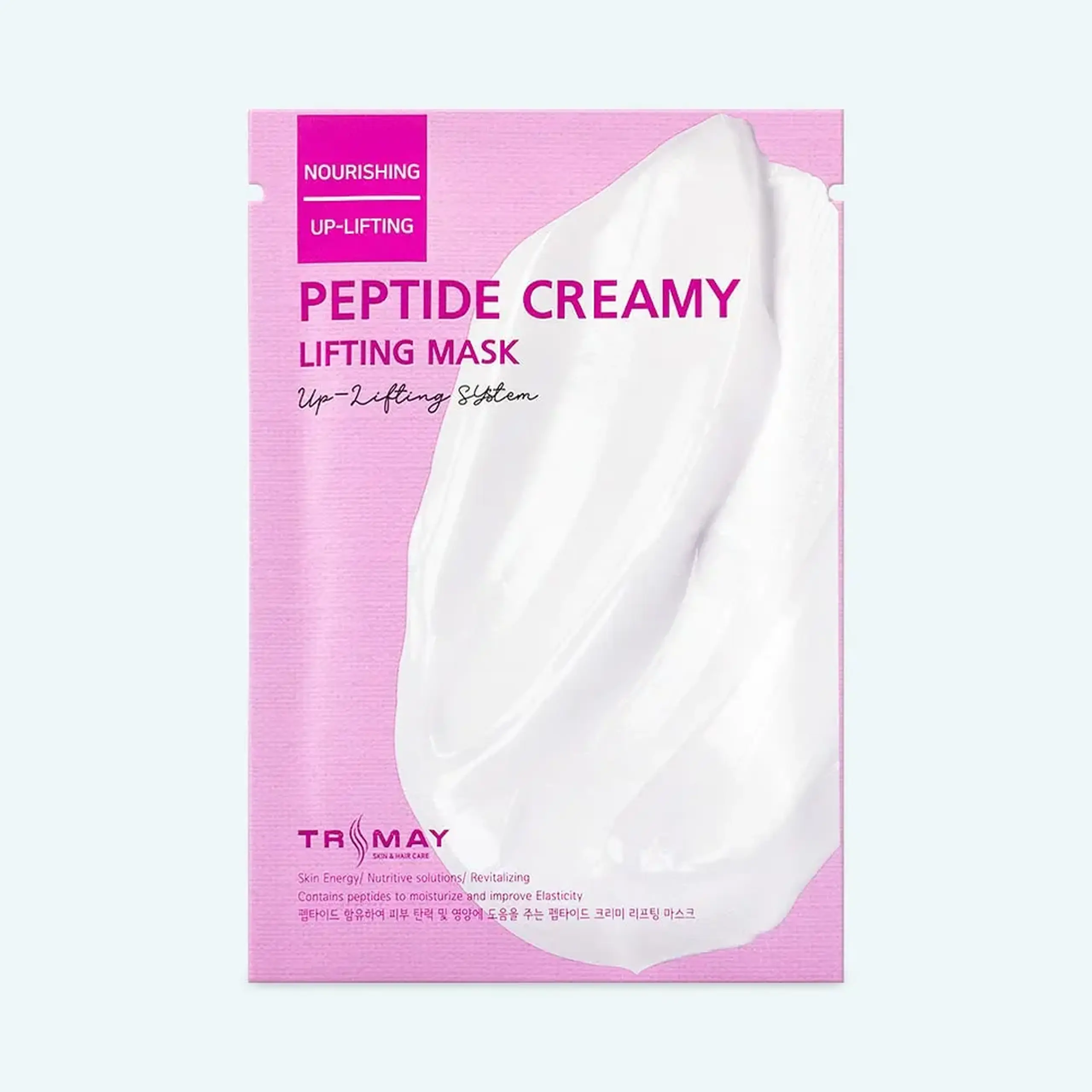 Mască din ţesătură cu peptide Trimay Peptide Creamy Lifting Mask