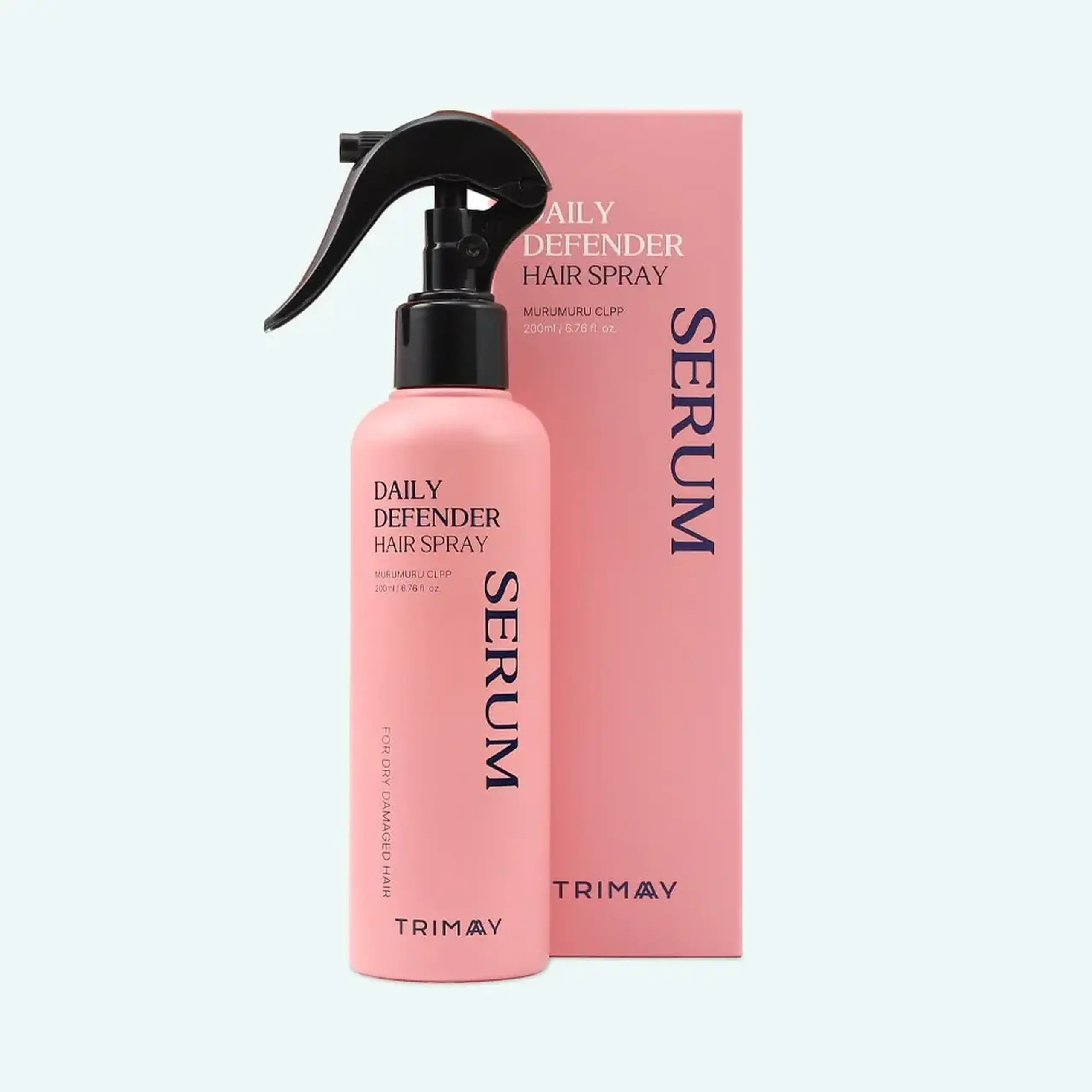Spray cu proteine de mătase pentru păr uscat Trimay Daily Defender Hair Spray Serum 200ml