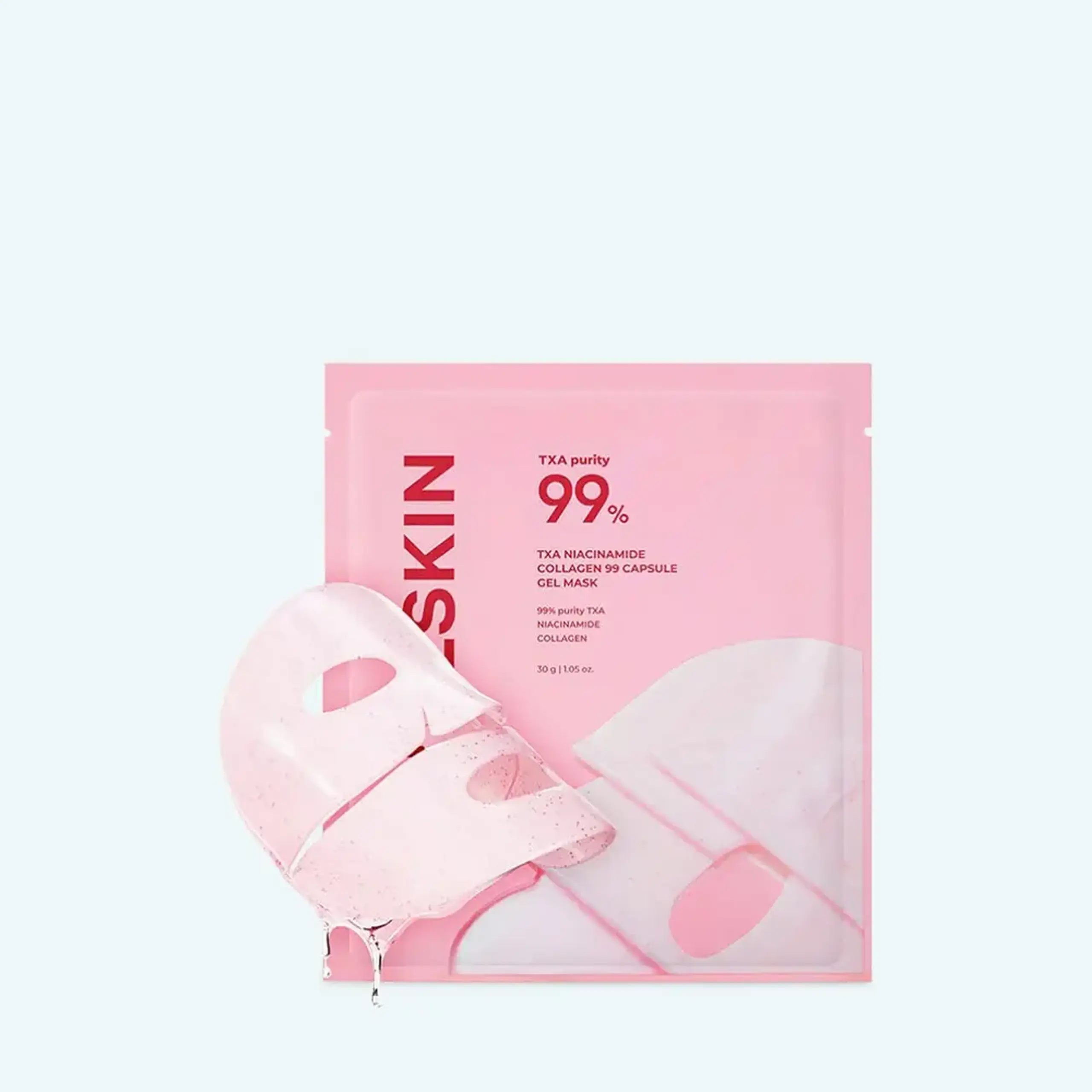 Mască de hidrogel Aprilskin TXA Niacinamide Collagen 99 Capsule Gel Mask