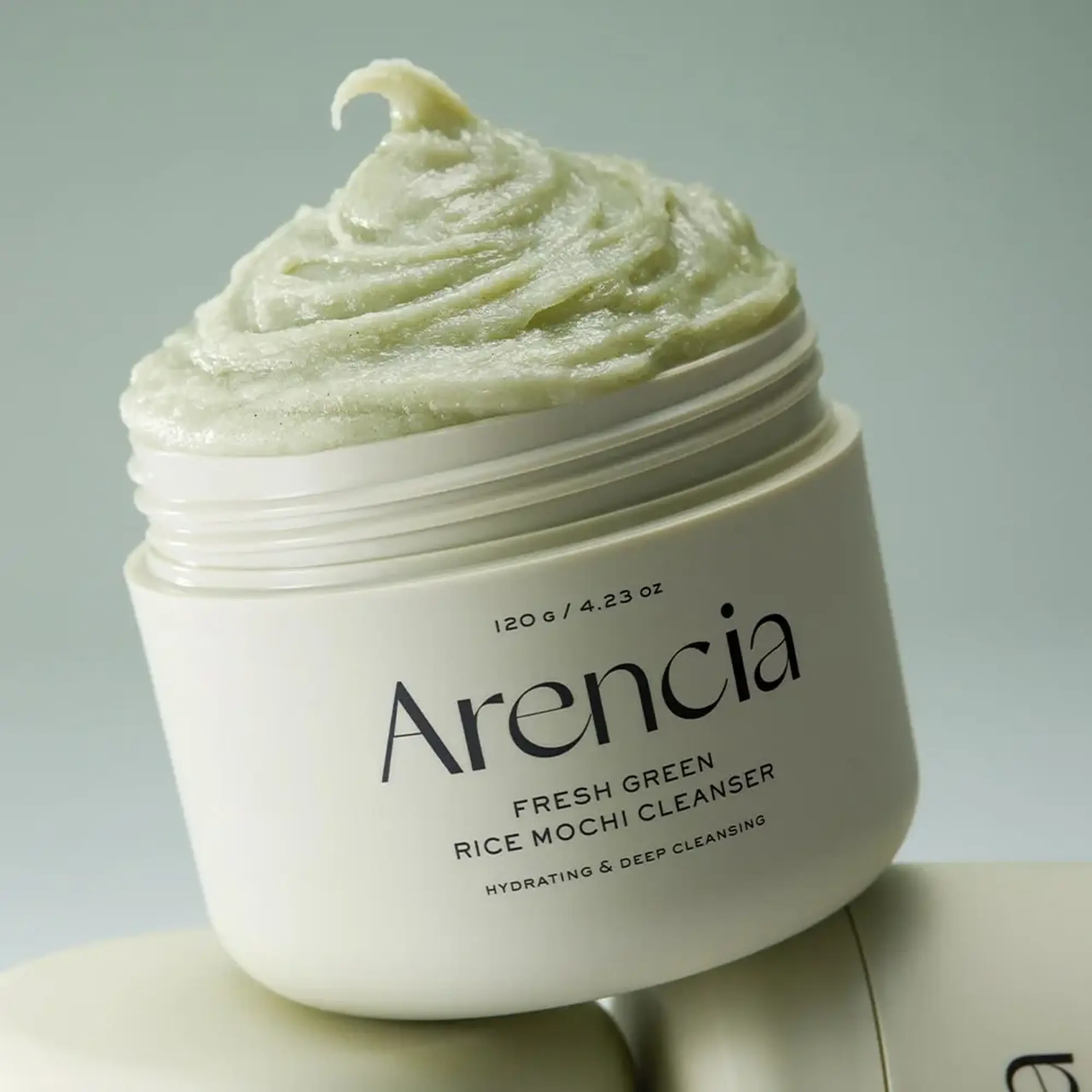Produs de curățare 3-în-1 Arencia Fresh Green Rice Mochi Cleanser 120g