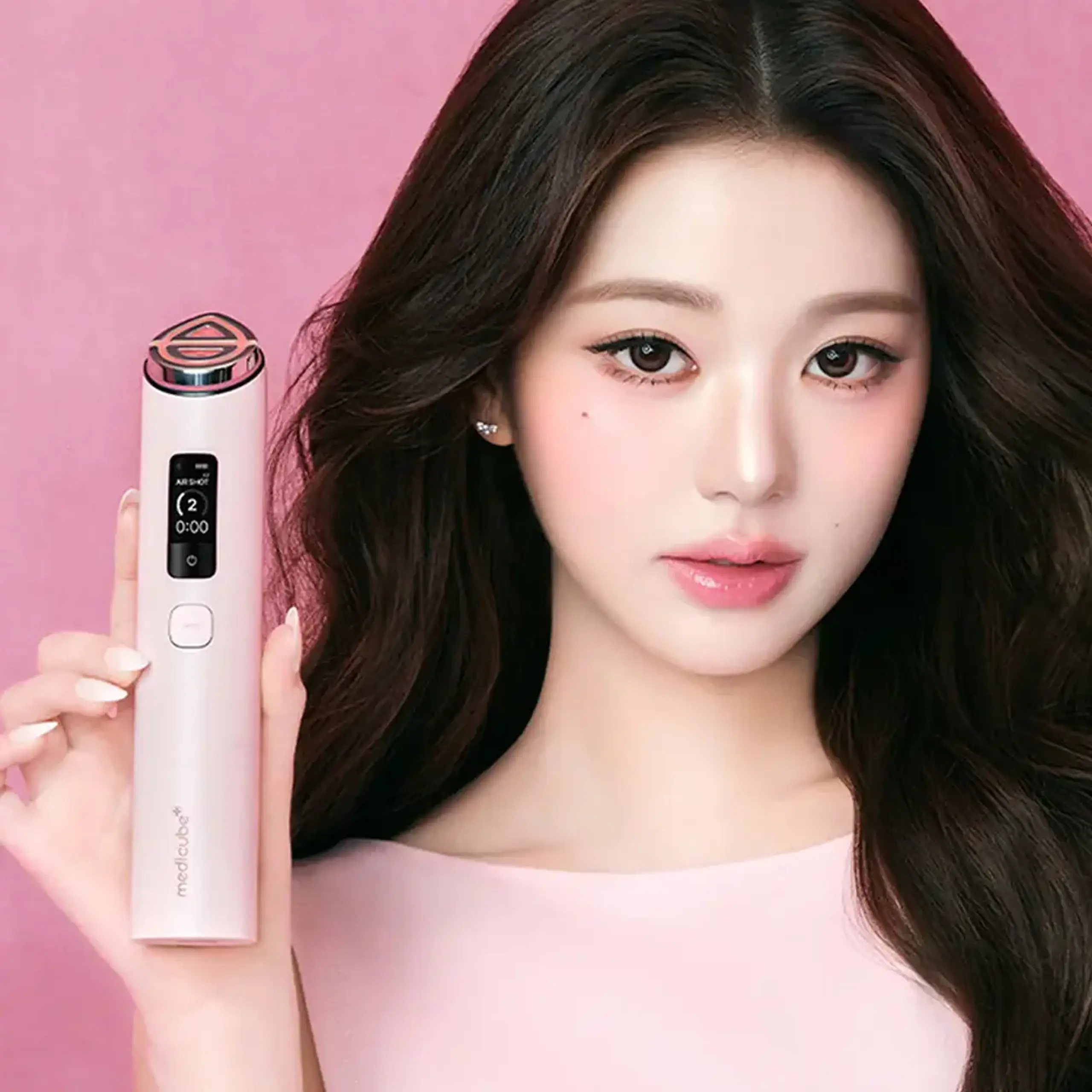 Dispozitiv facial inteligent MEDICUBE AGE-R Booster Pro X2 Pink
