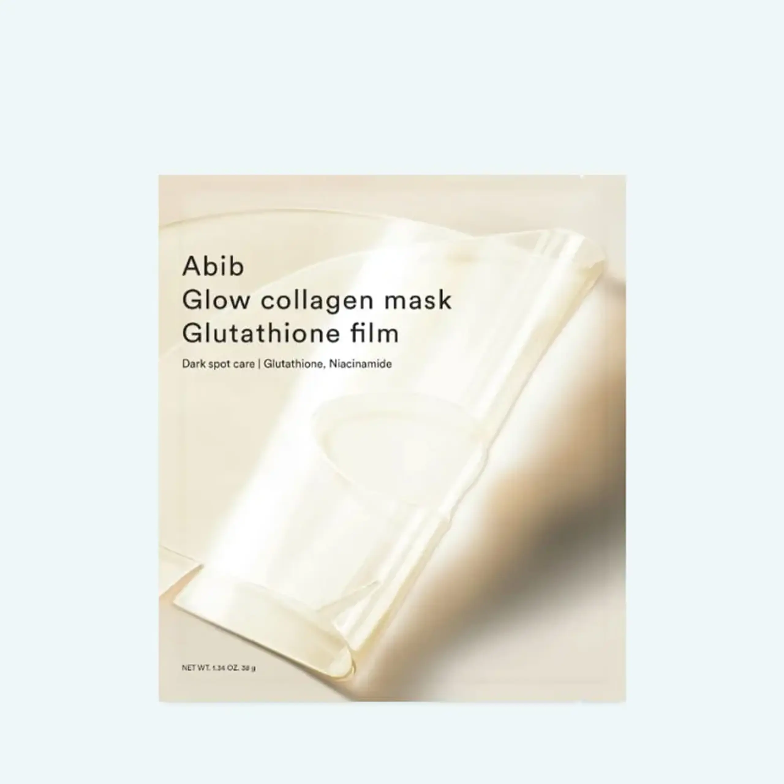 Mască de hidrogel Abib Glow Collagen Mask Glutathione Film