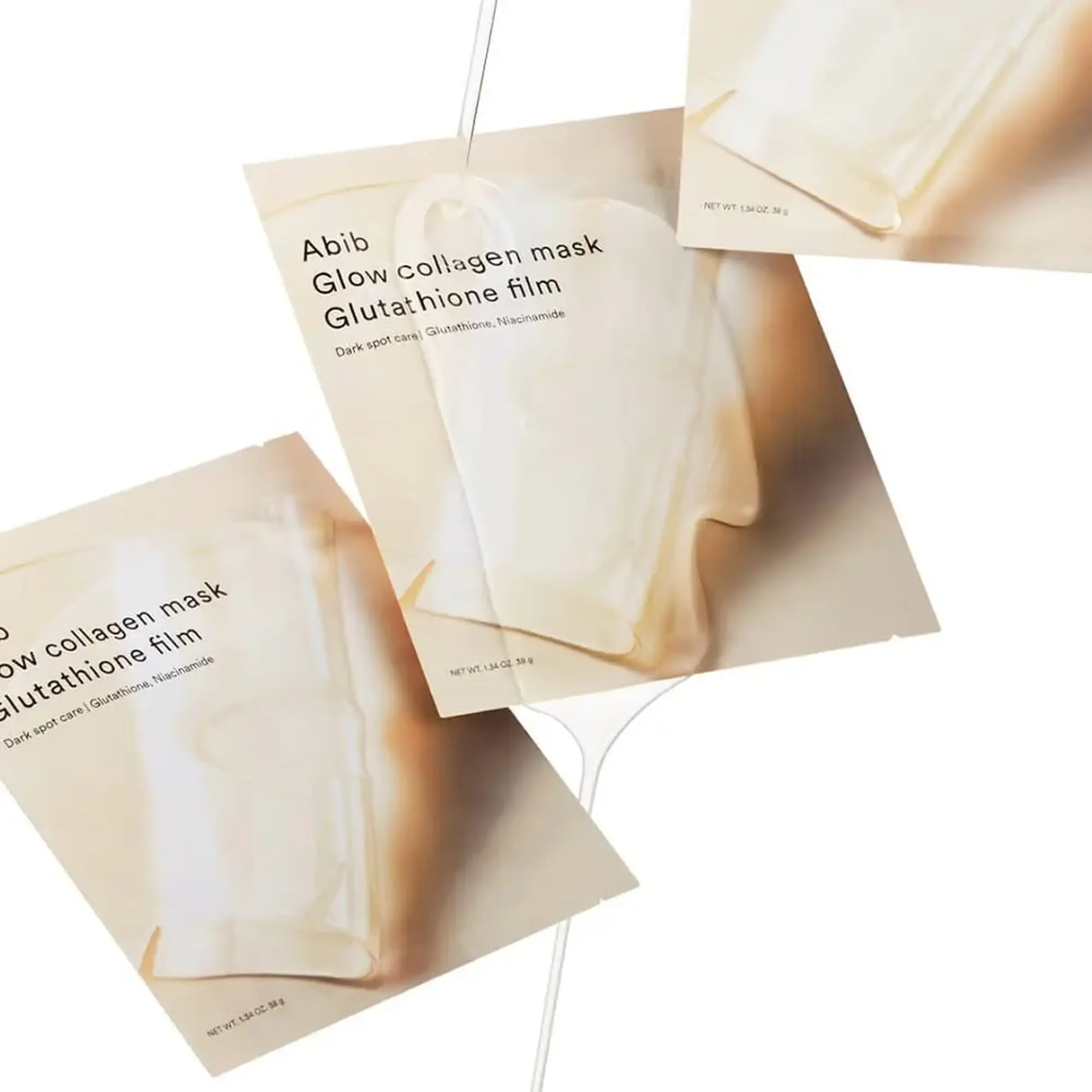 Mască de hidrogel Abib Glow Collagen Mask Glutathione Film