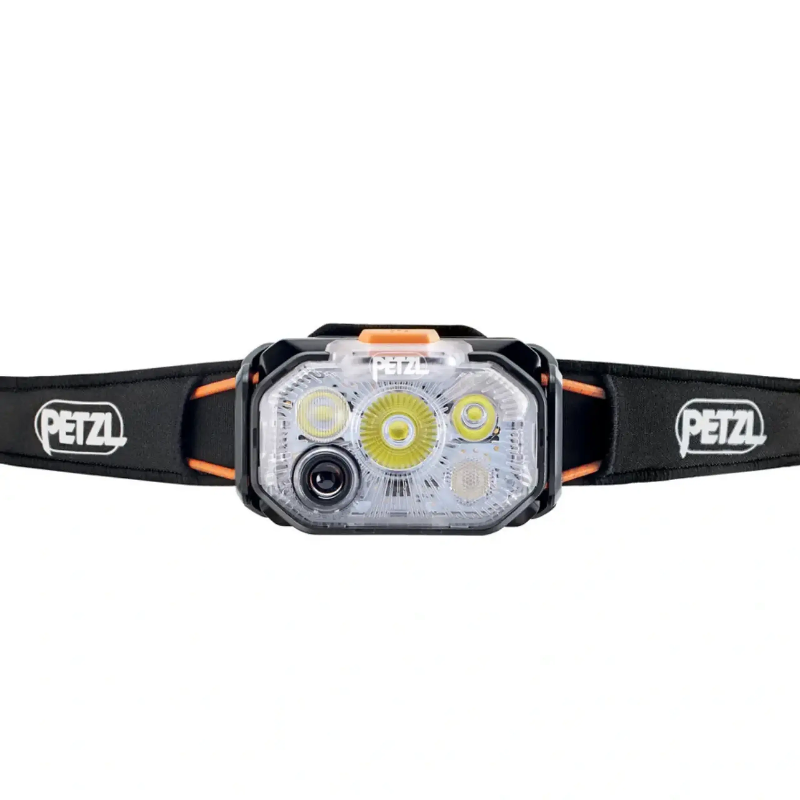 Lanternă frontală Petzl Swift RL black/orange