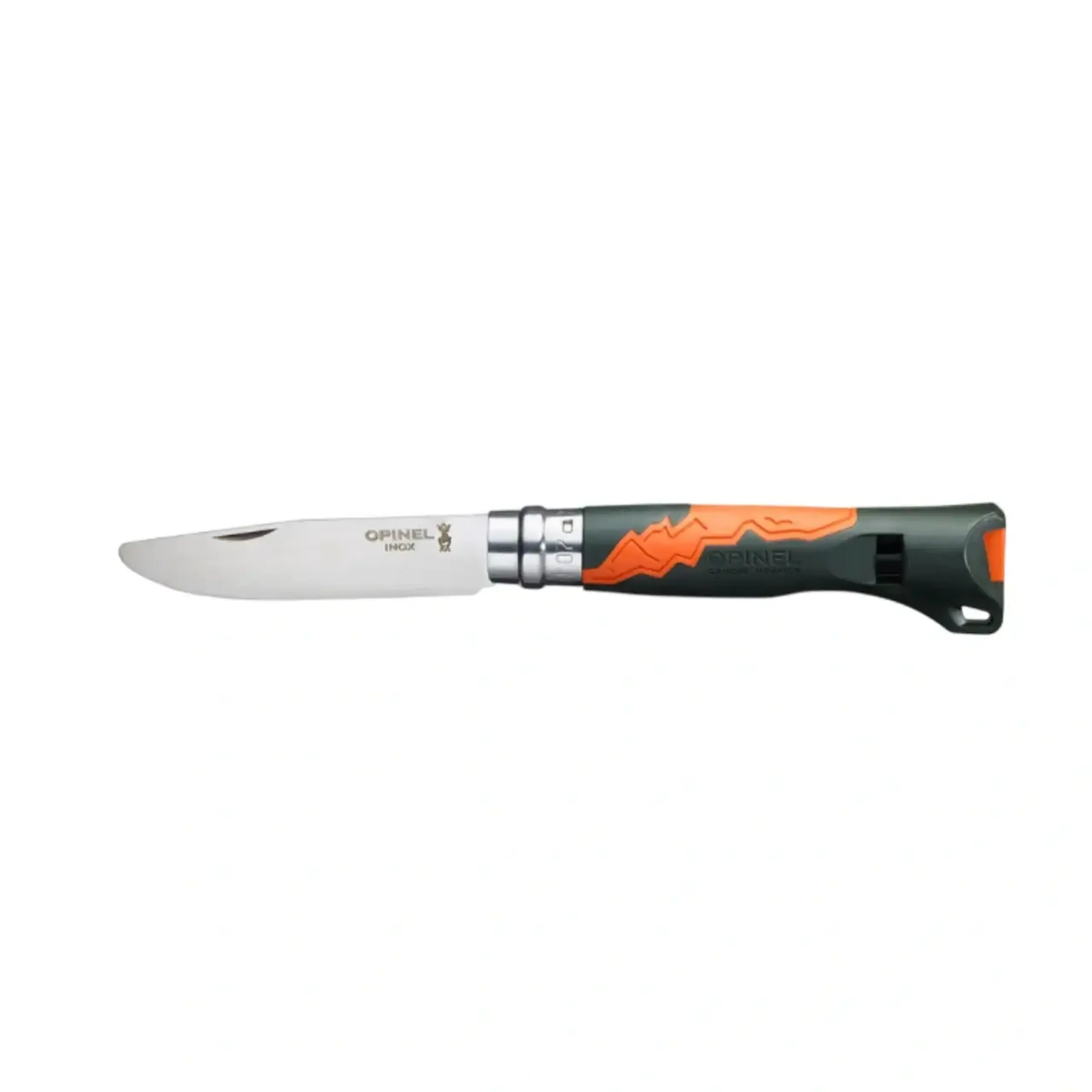 Cuțit Opinel Outdoor Junior khaki orange Nr. 7