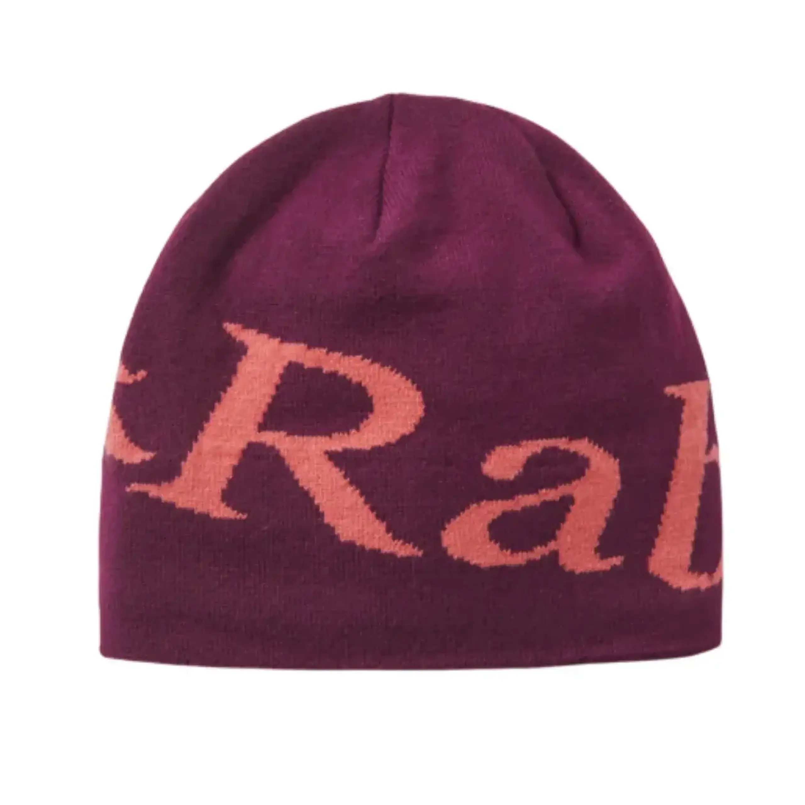 Căciulă Rab Logo Beanie Mulberry/Hibiscus
