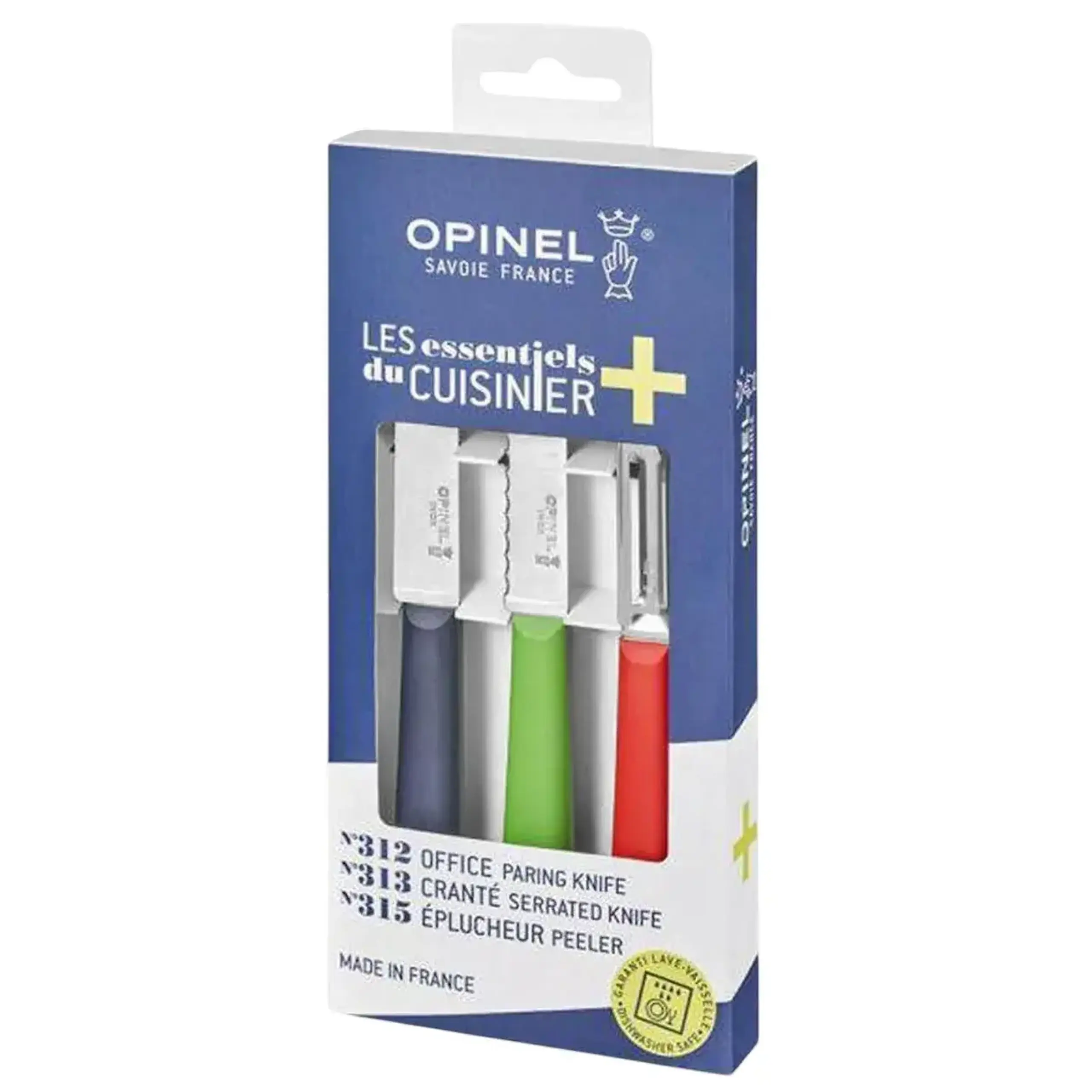 Set cuțite de bucătărie Opinel Trio Essentiels Plus