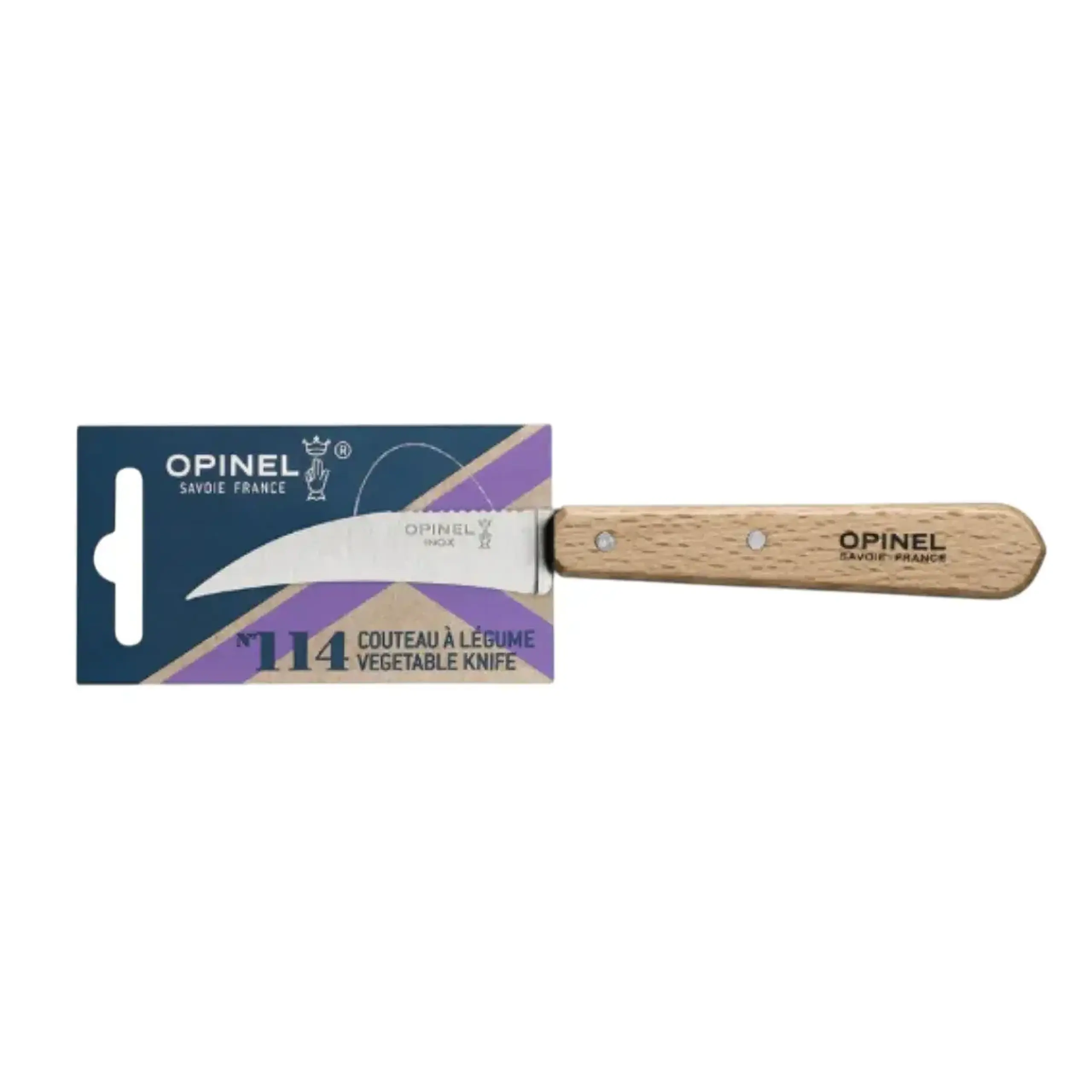 Cuțit Opinel №114 Vegetable Beech