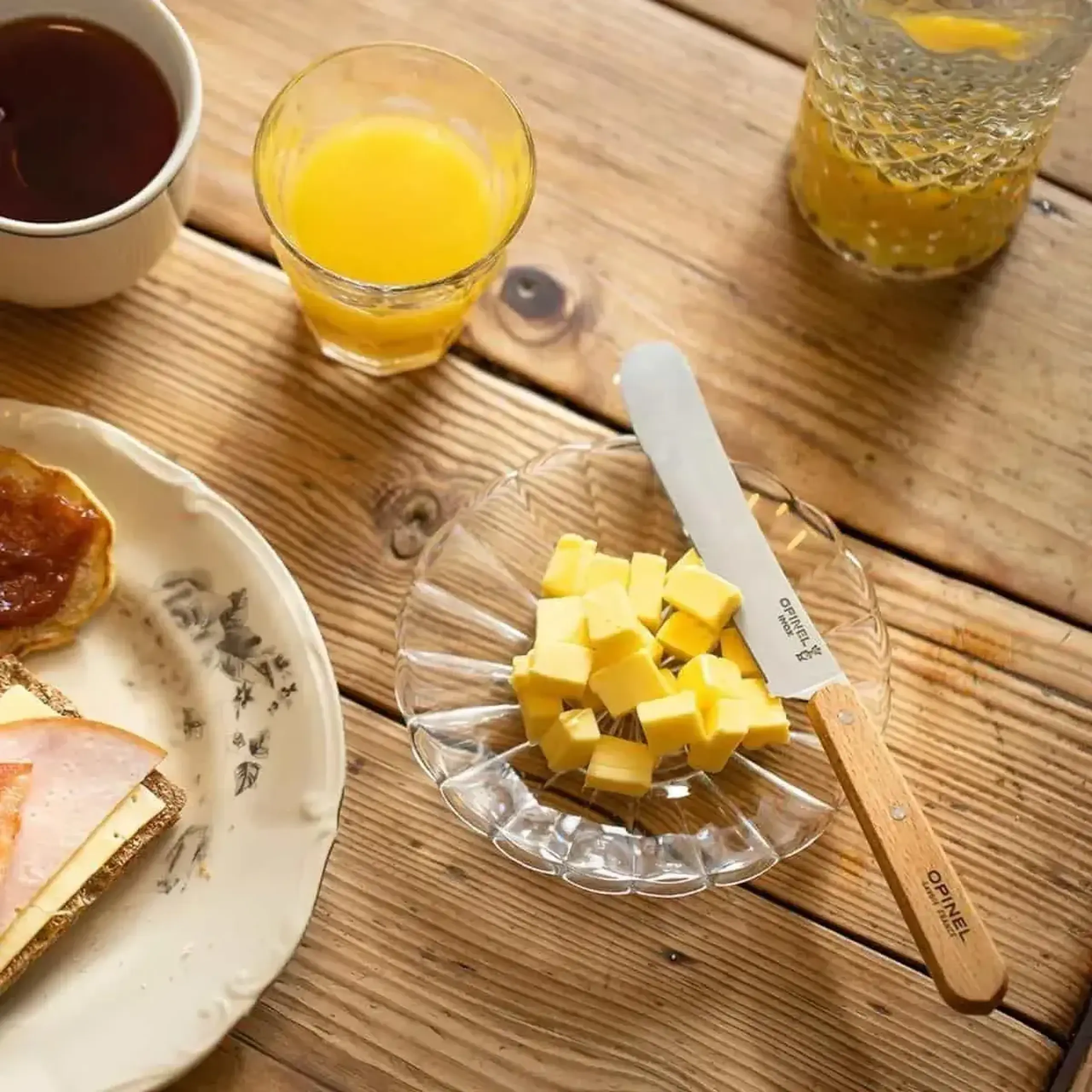 Cuțit Opinel Breakfast Beechwood