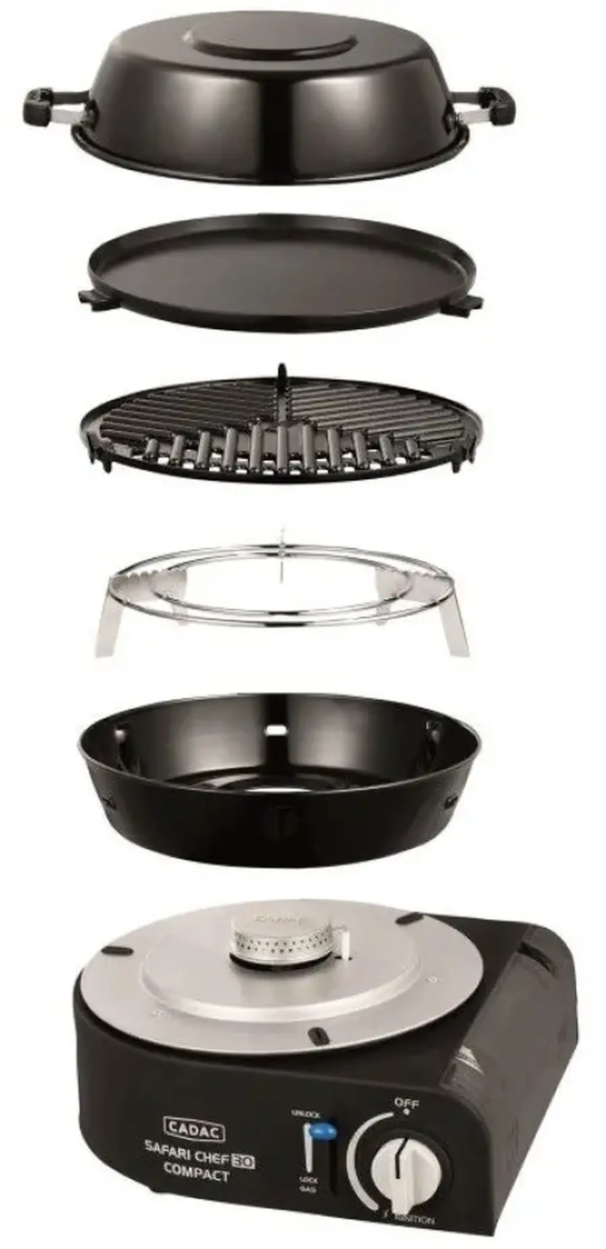 Grătar Cadac Safari Chef 30 Compact Deluxe