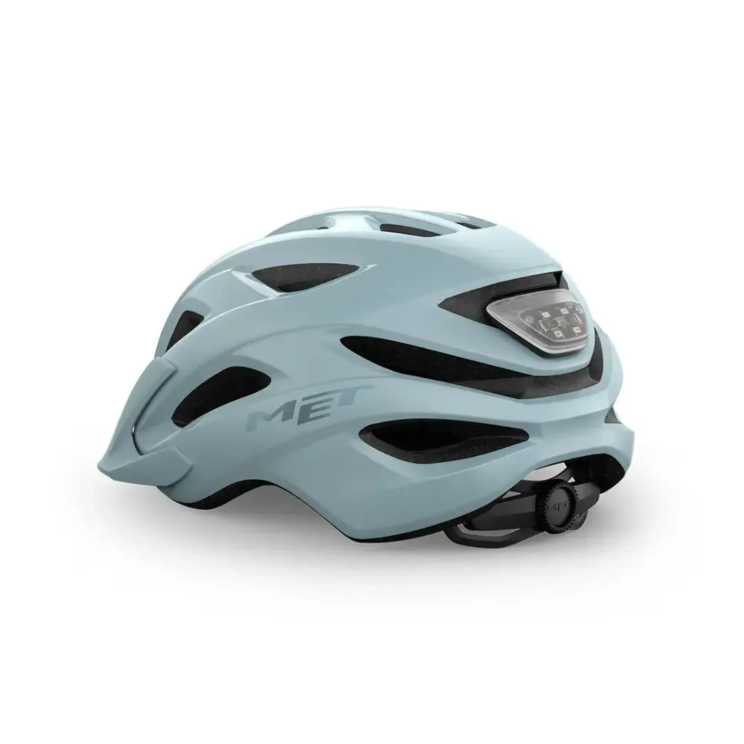 Cască ciclism Met Crossover CE stone blue glossy