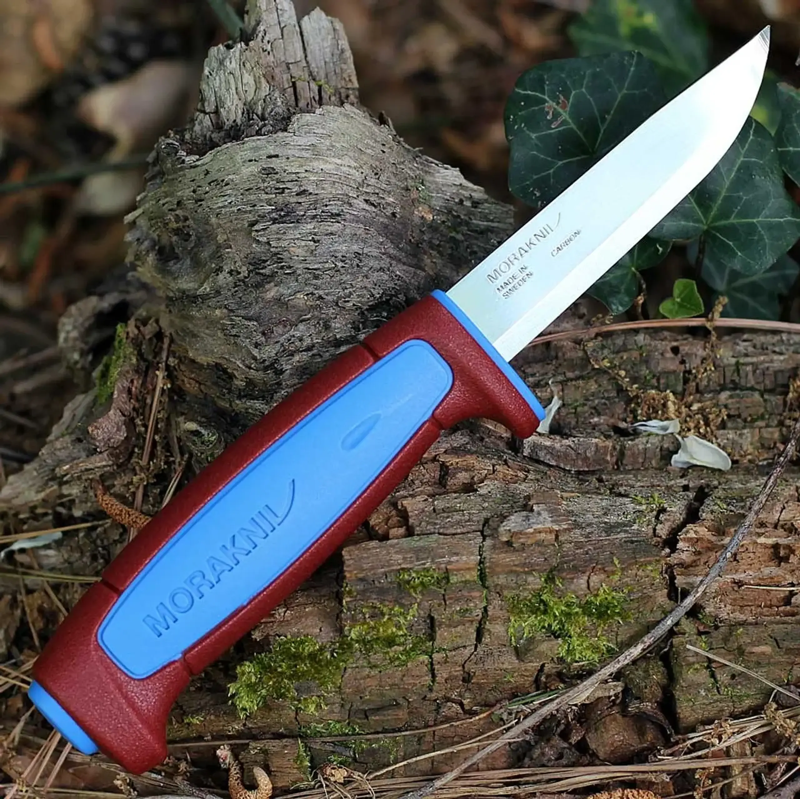 Cuțit Mora Basic 511 Rouge/Bleu Carbone
