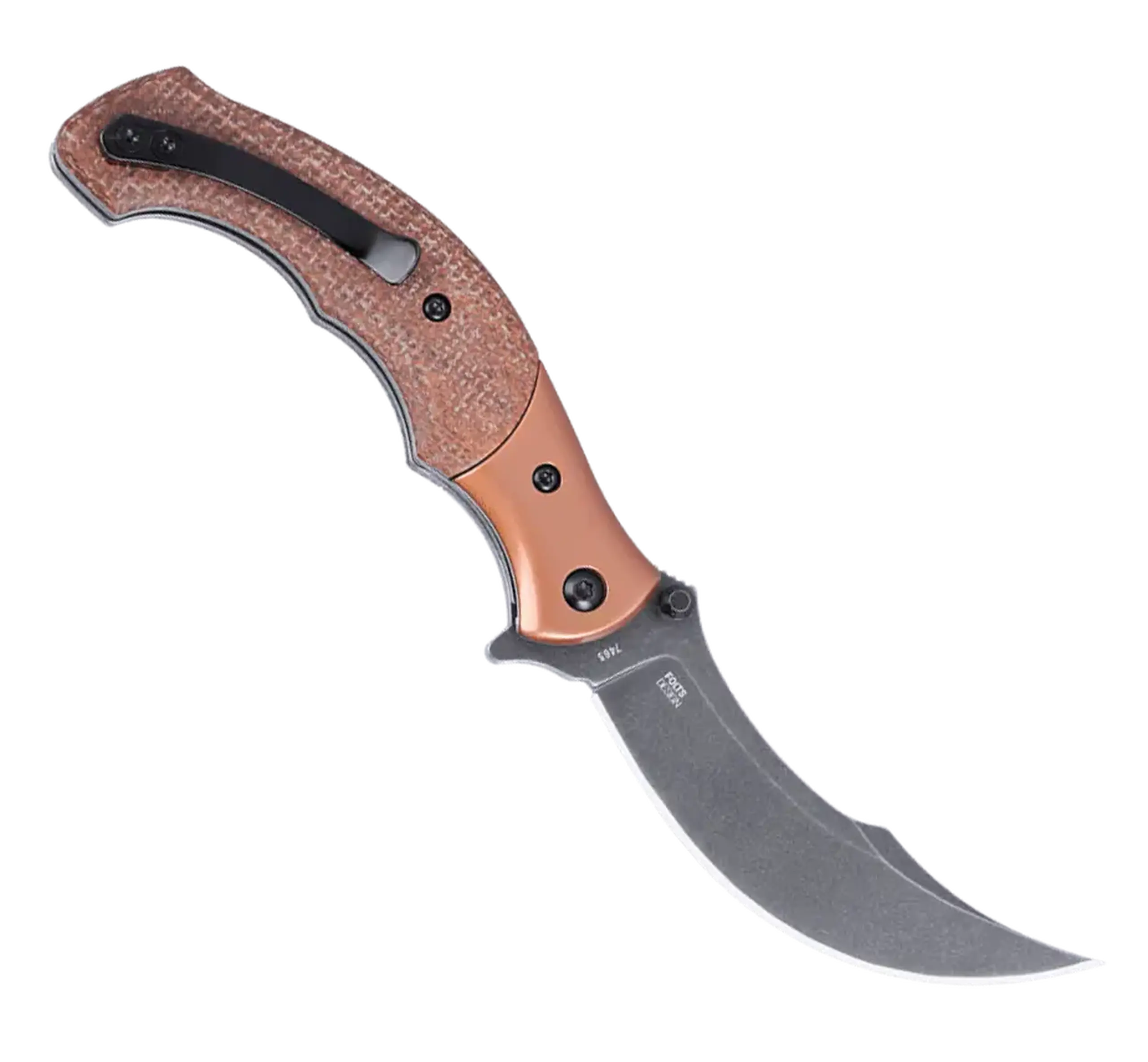 Cuțit CRKT Ritual Compact Marron