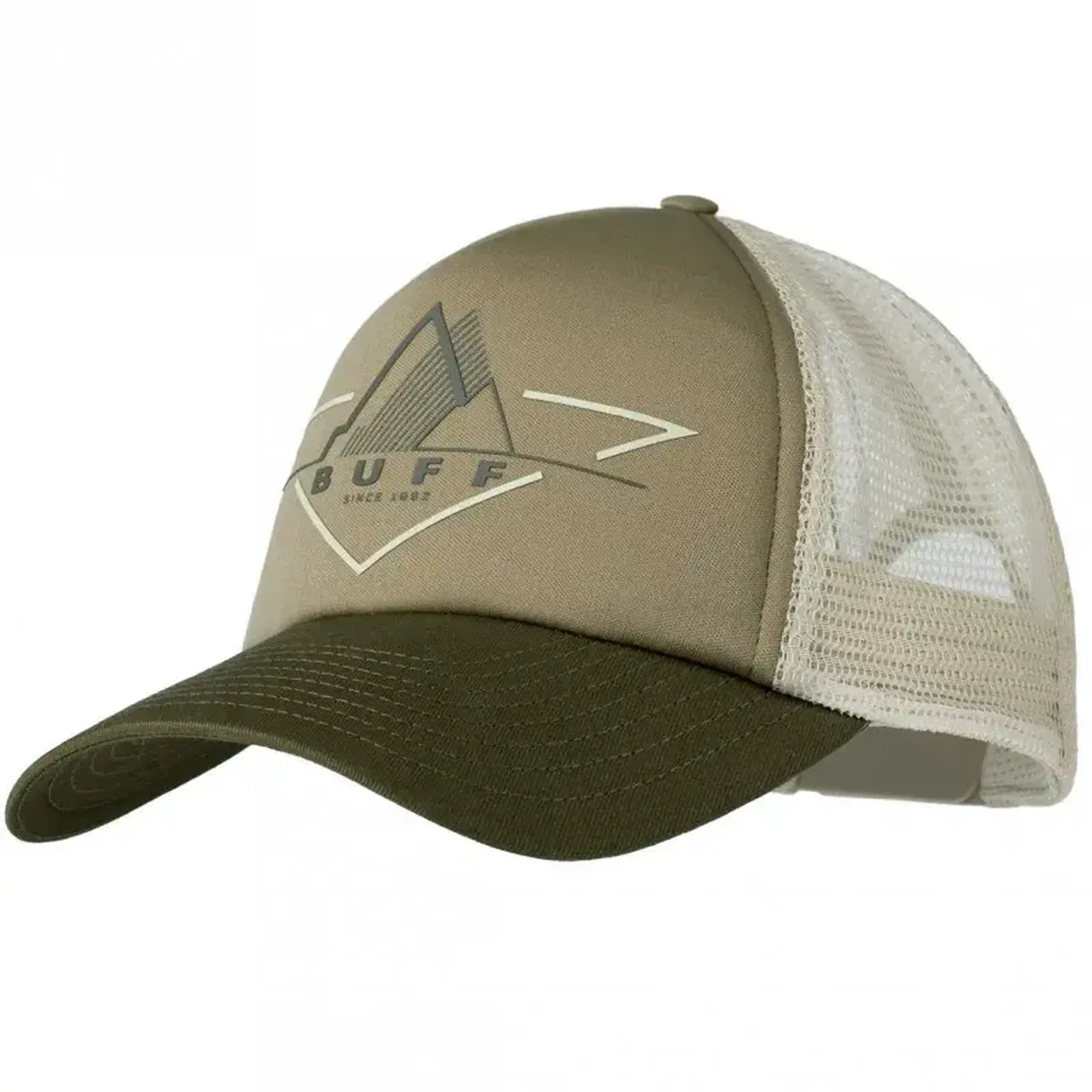 Chipiu Buff Trucker Cap Brak Khaki