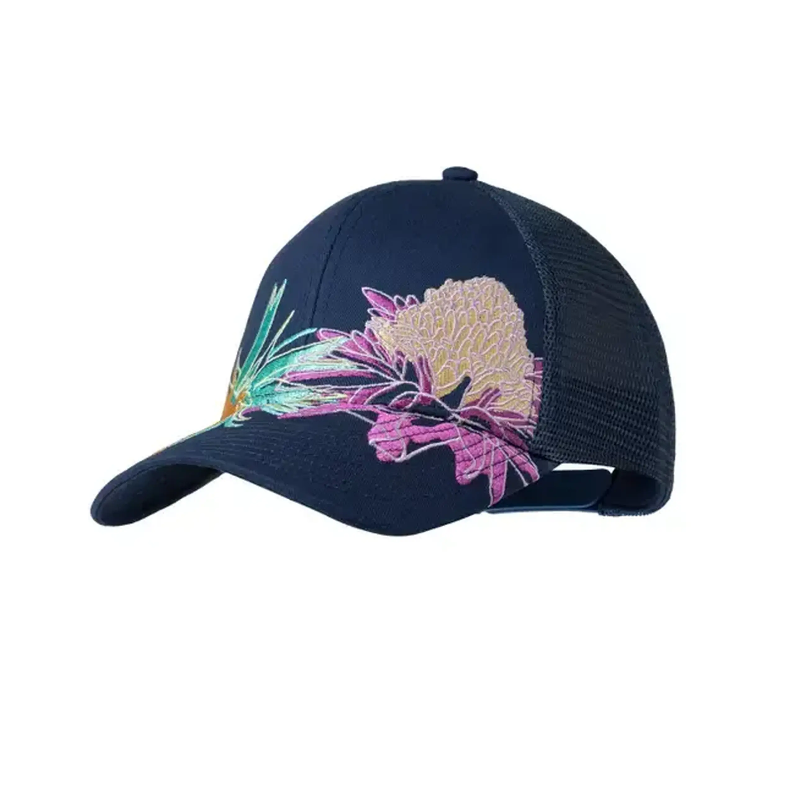 Chipiu Buff Explore Trucker Cap Satry Indigo