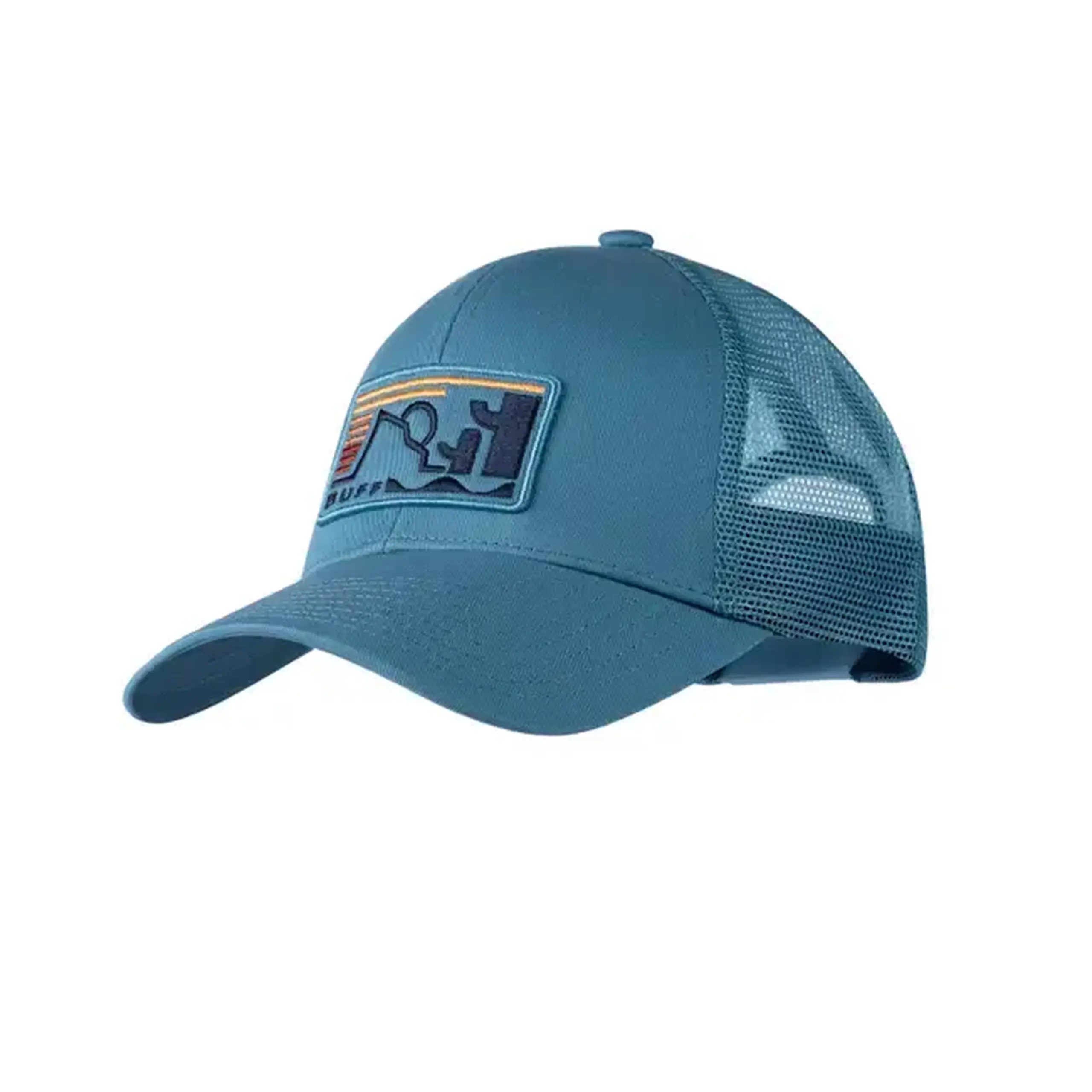 Chipiu Buff Explore Trucker Cap Nidus Blue