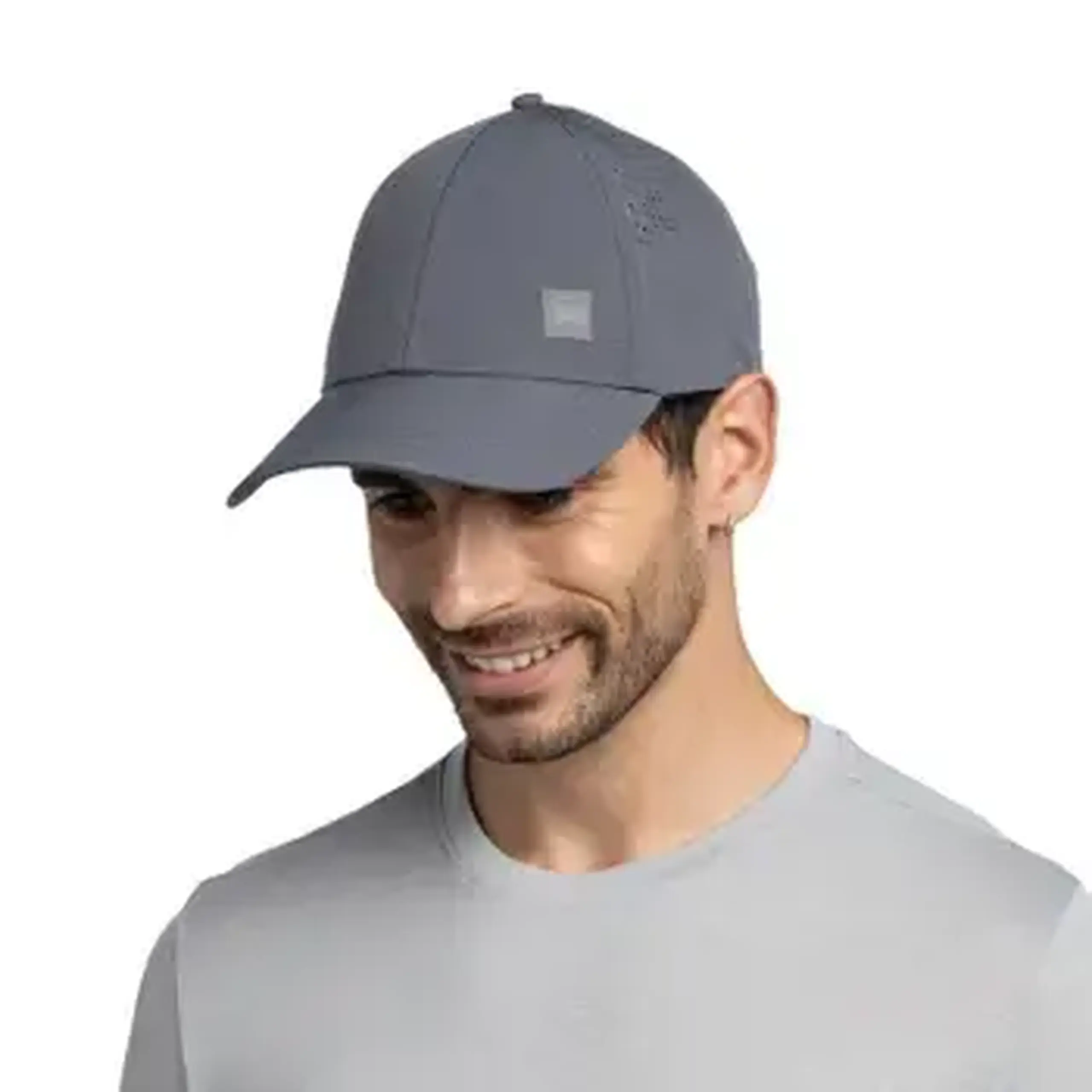 Chipiu Buff Baseball Cap Solid Ash