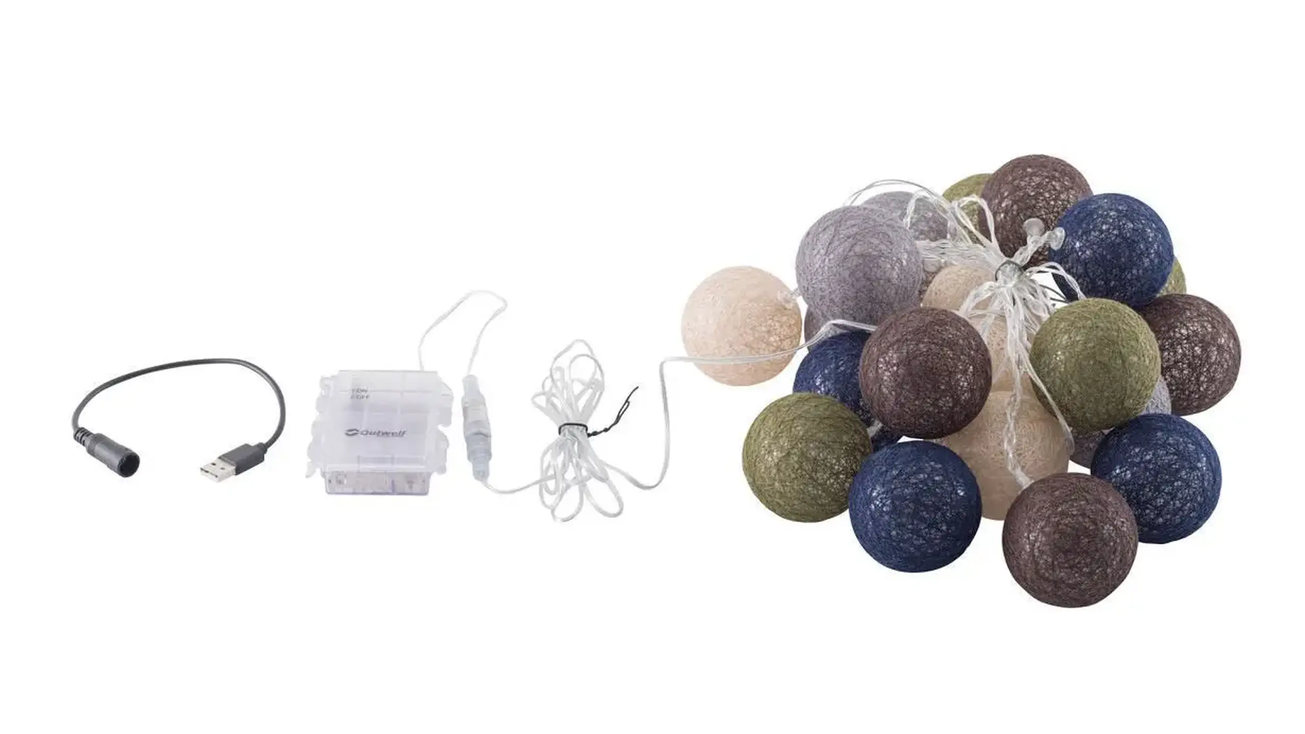 Luminite Outwell Alpha Cotton Light Chain 200 cm