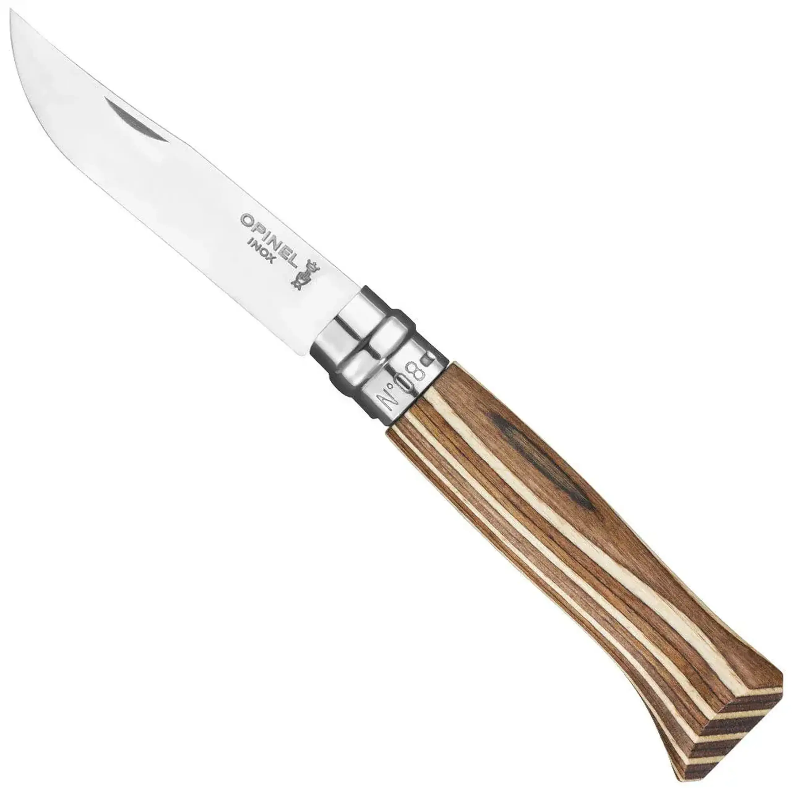 Cuțit Opinel Laminated Birch Nr. 8