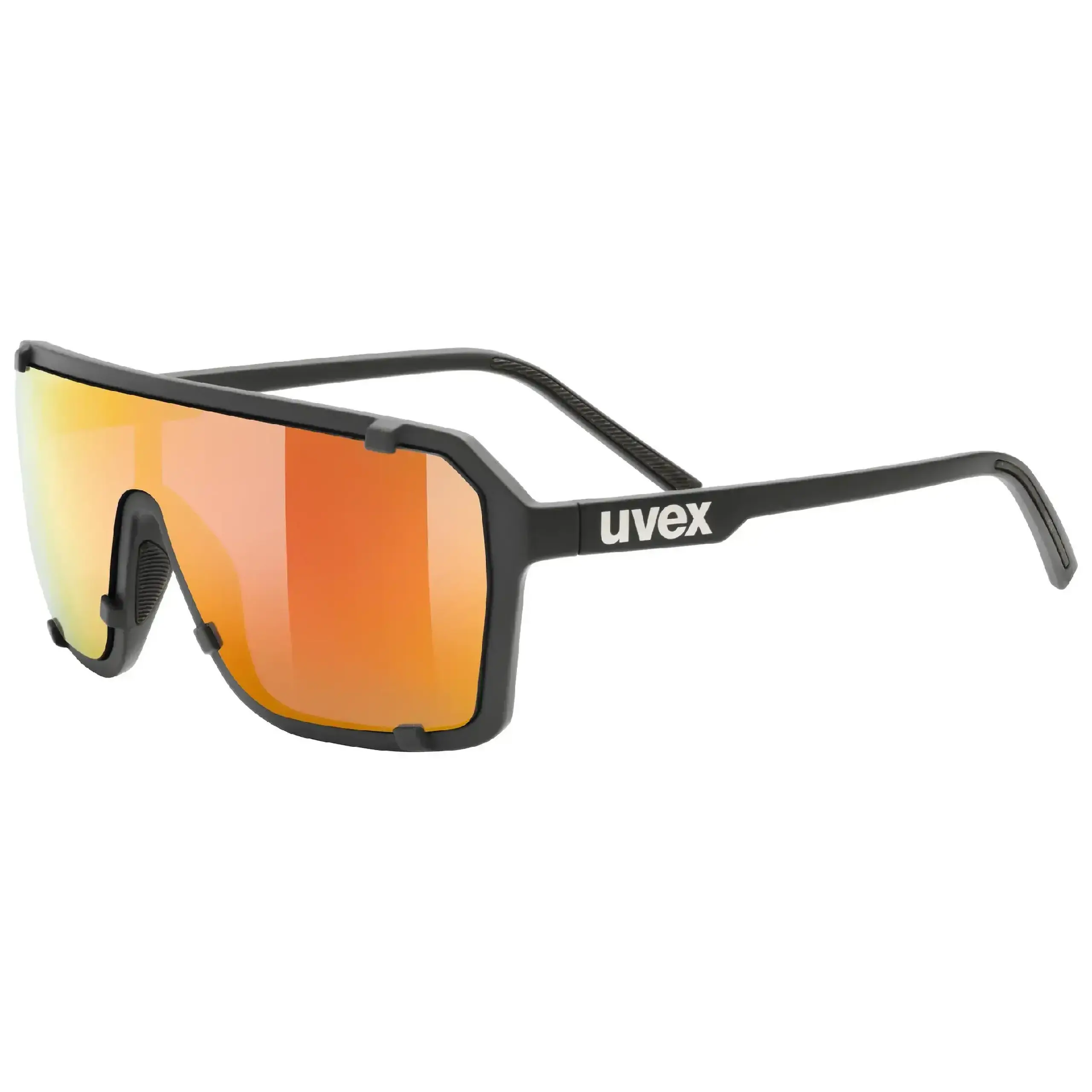 Ochelari Uvex Esntl epic black matt/mir.red
