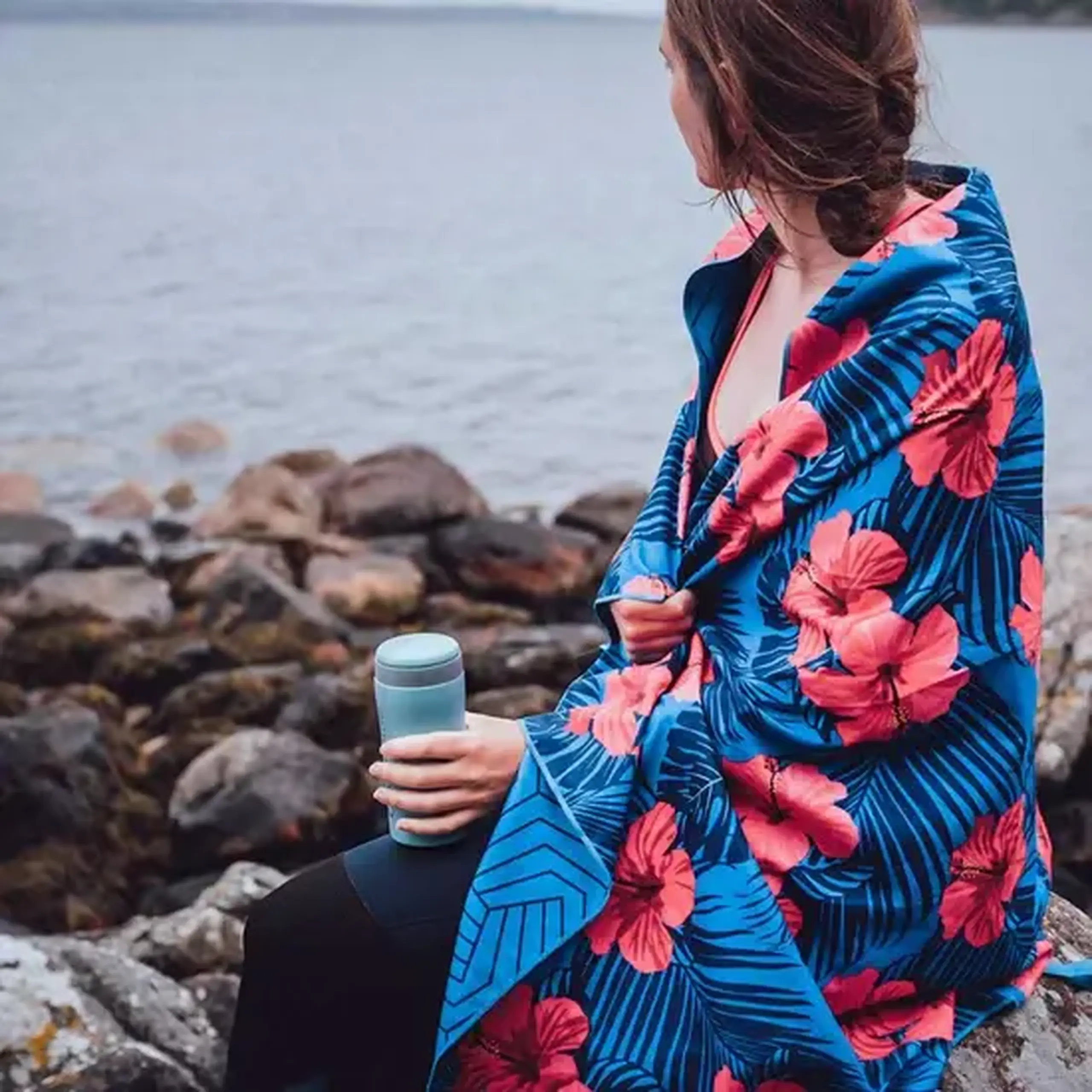 Prosop Lifeventure Recycled SF Print Towel Oahu